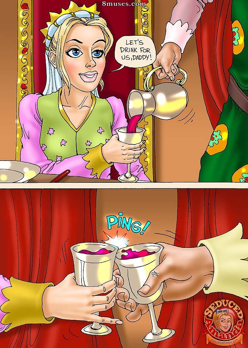 Seduced Amanda Comics - Um jantar a luz de velas - Página 6