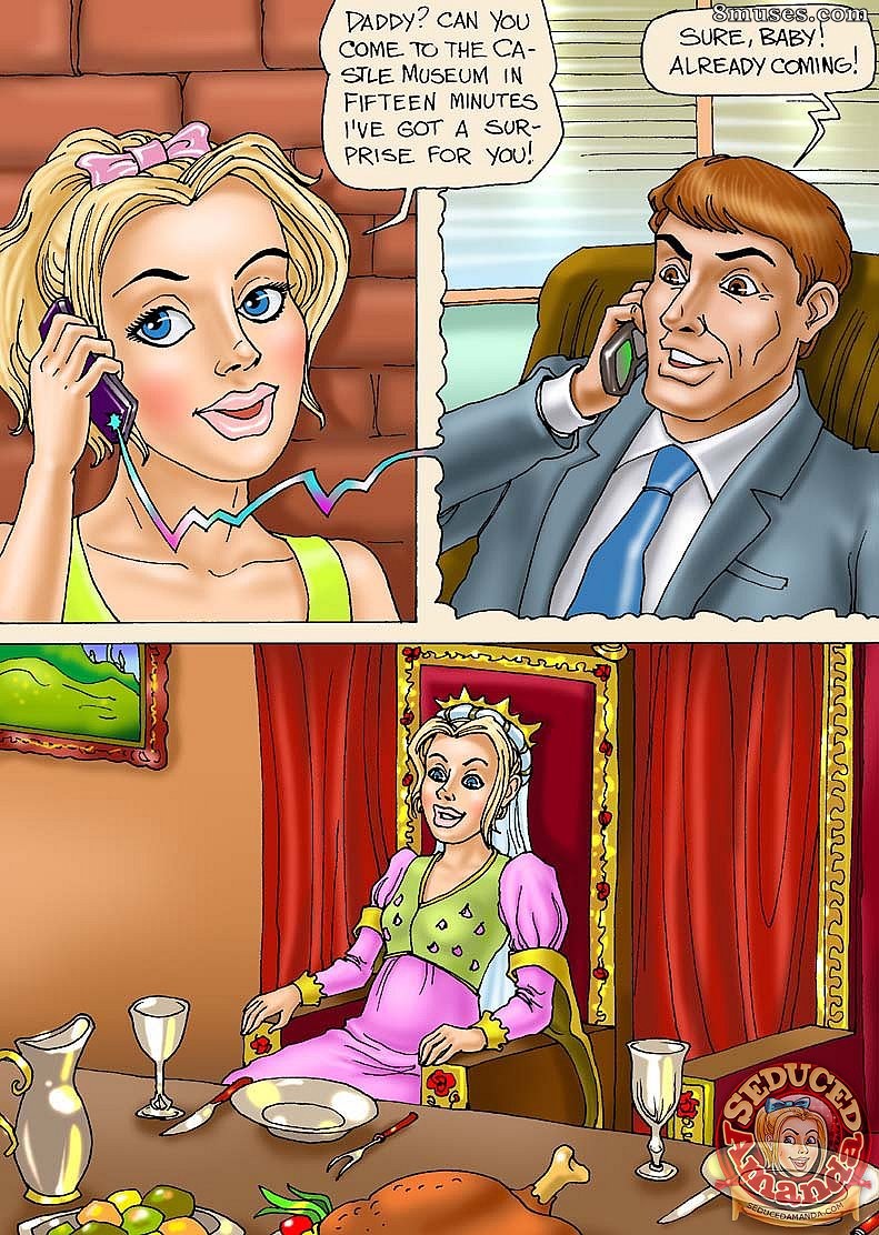 Seduced Amanda Comics - A Candlelit Dinner - Page 4