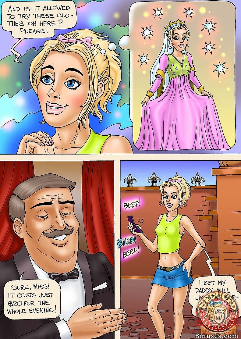 Seduced Amanda Comics - A Candlelit Dinner - Page 3