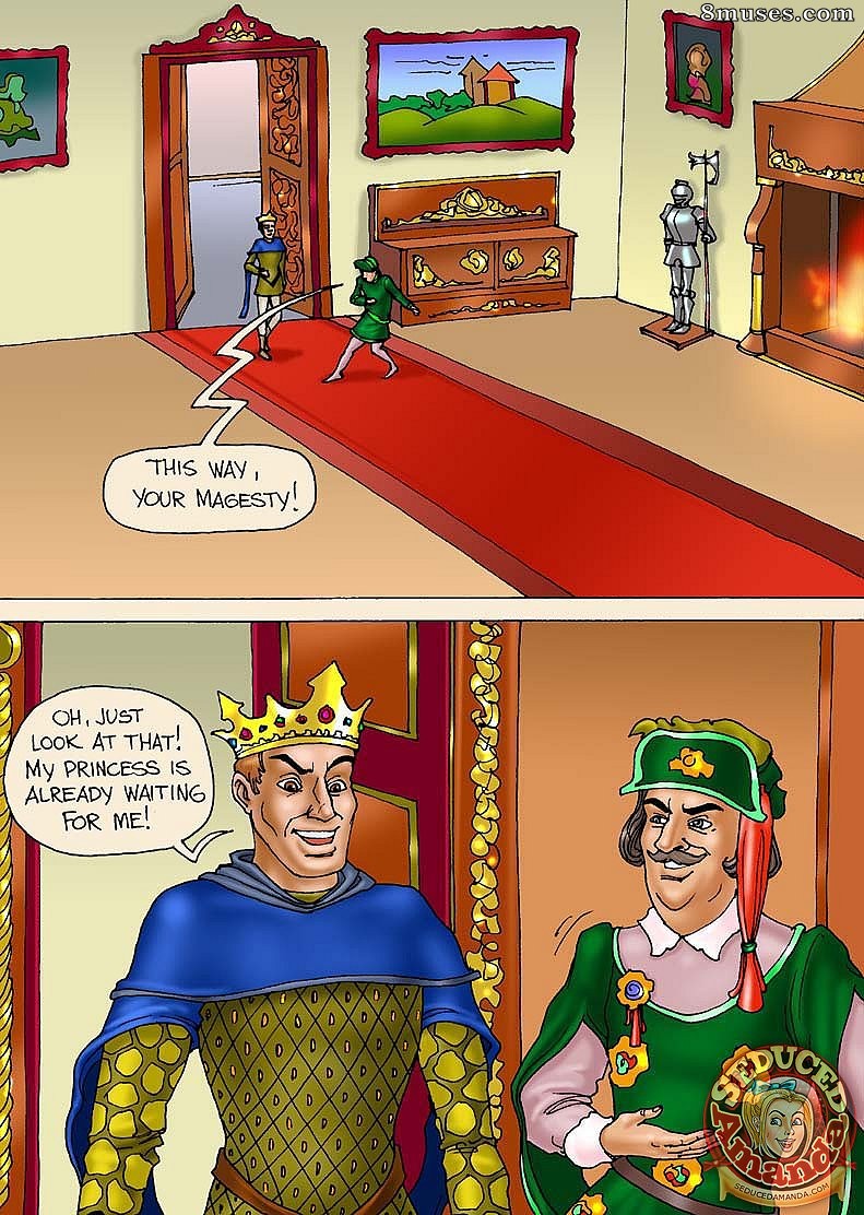 Seduced Amanda Comics - A Candlelit Dinner - Page 5