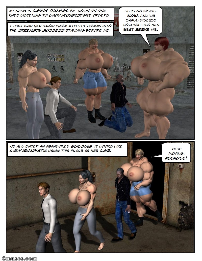 Muscle Gals Mob - Issue 3 - Page 1