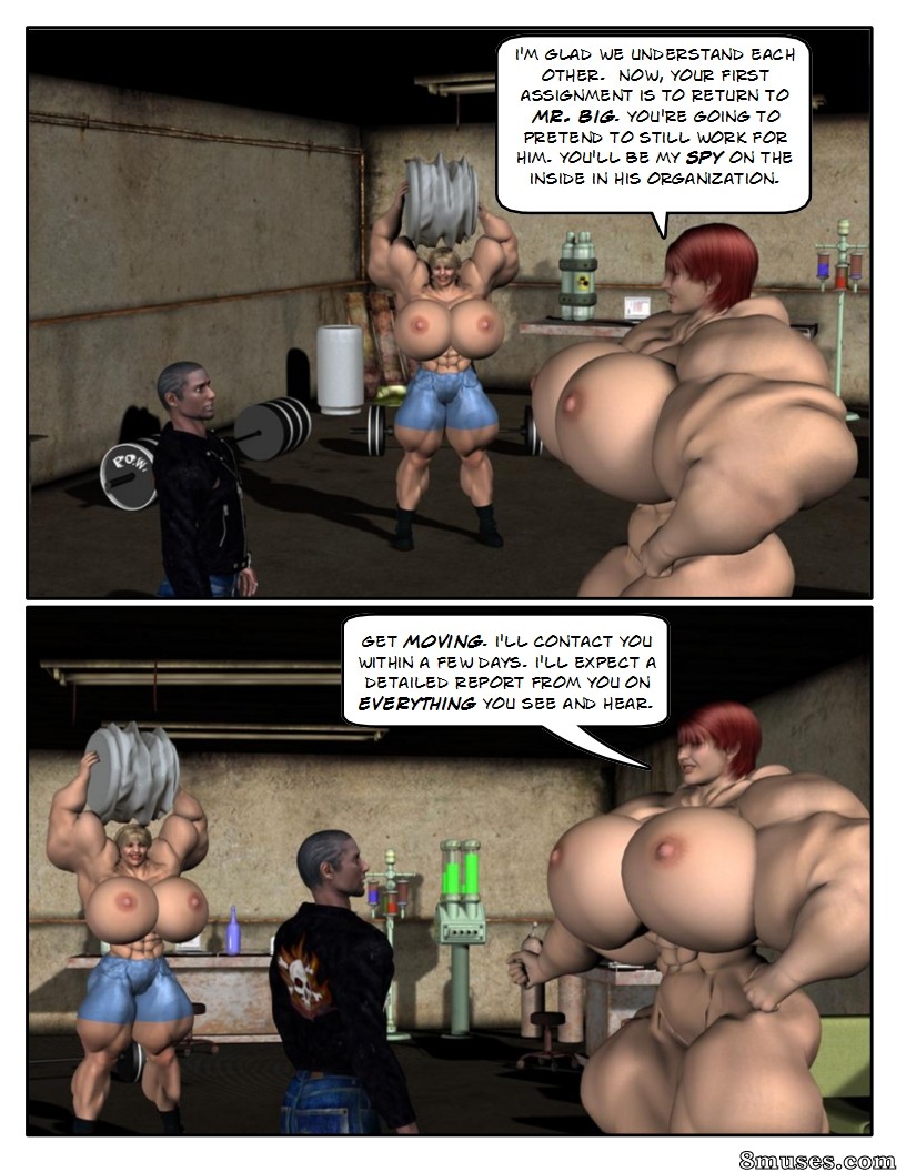Muscle Gals Mob - Issue 3 - Page 9