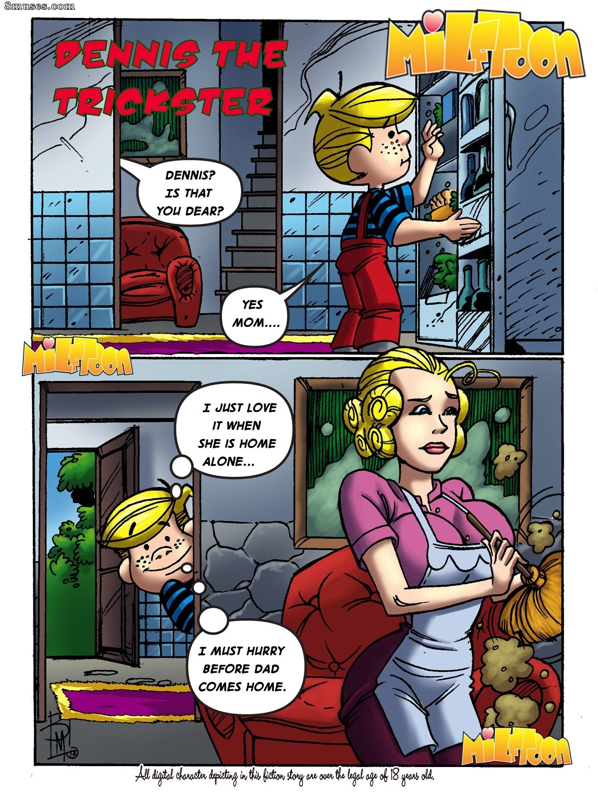 MilfToon Comics - Dennis the Trickster - Page 1