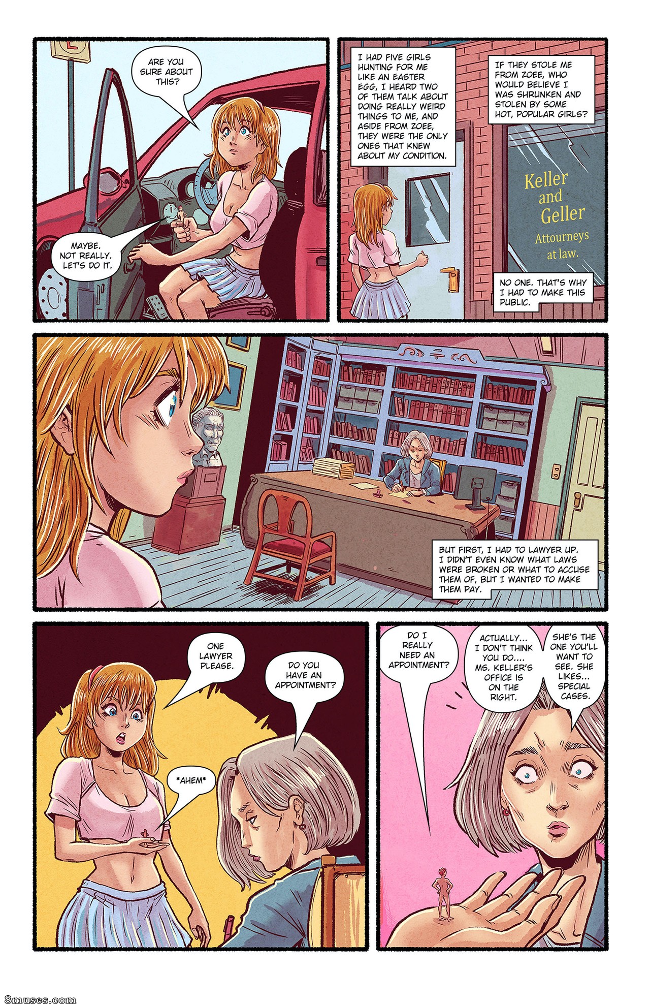Freshman Giantess - Issue 2 - Page 14