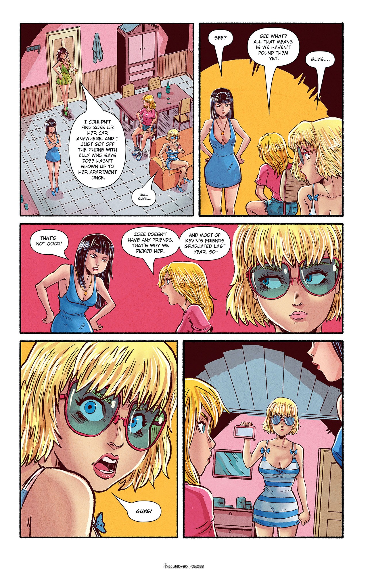 Freshman Giantess - Issue 2 - Page 16