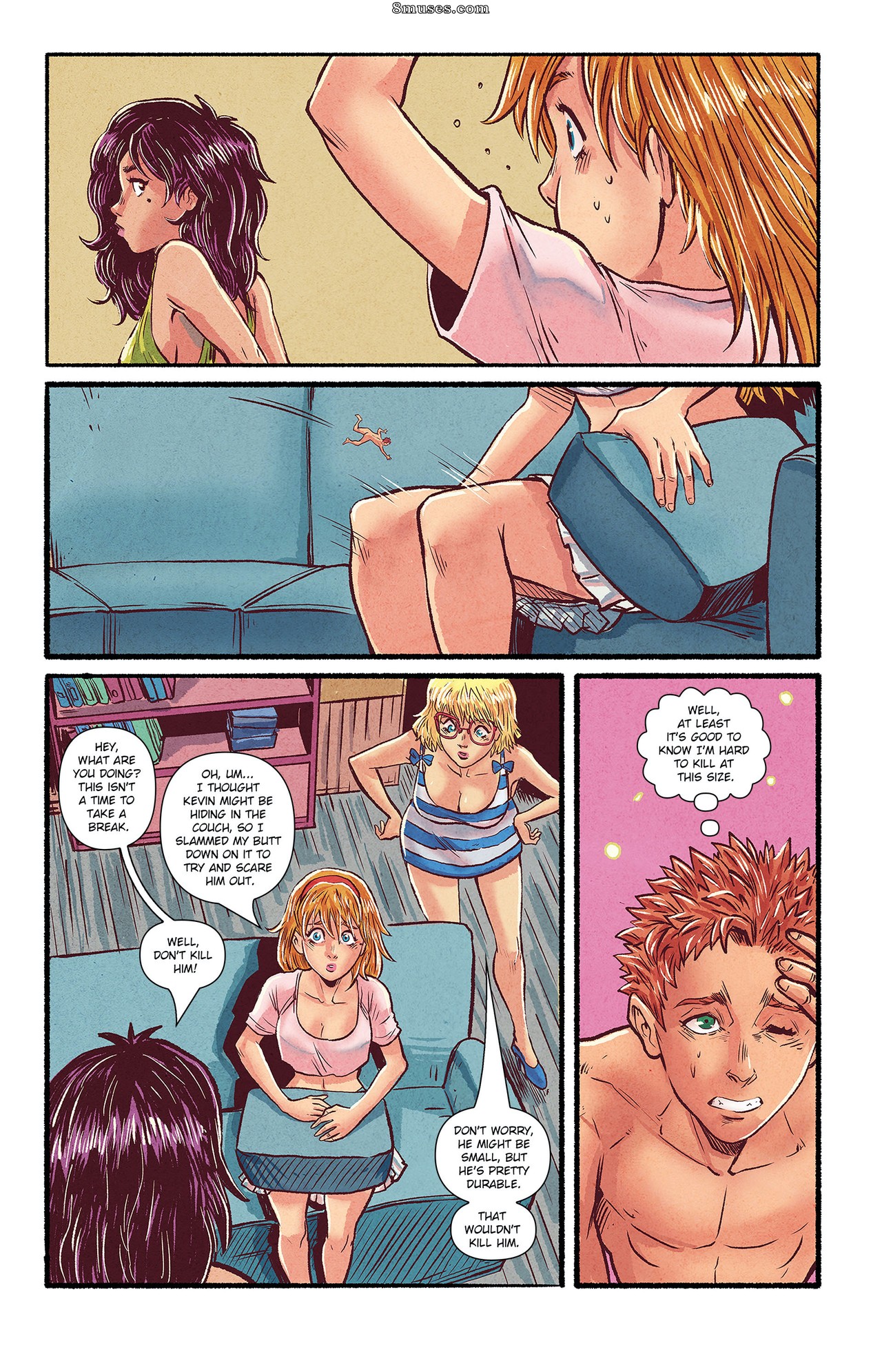 Freshman Giantess - Issue 2 - Page 7