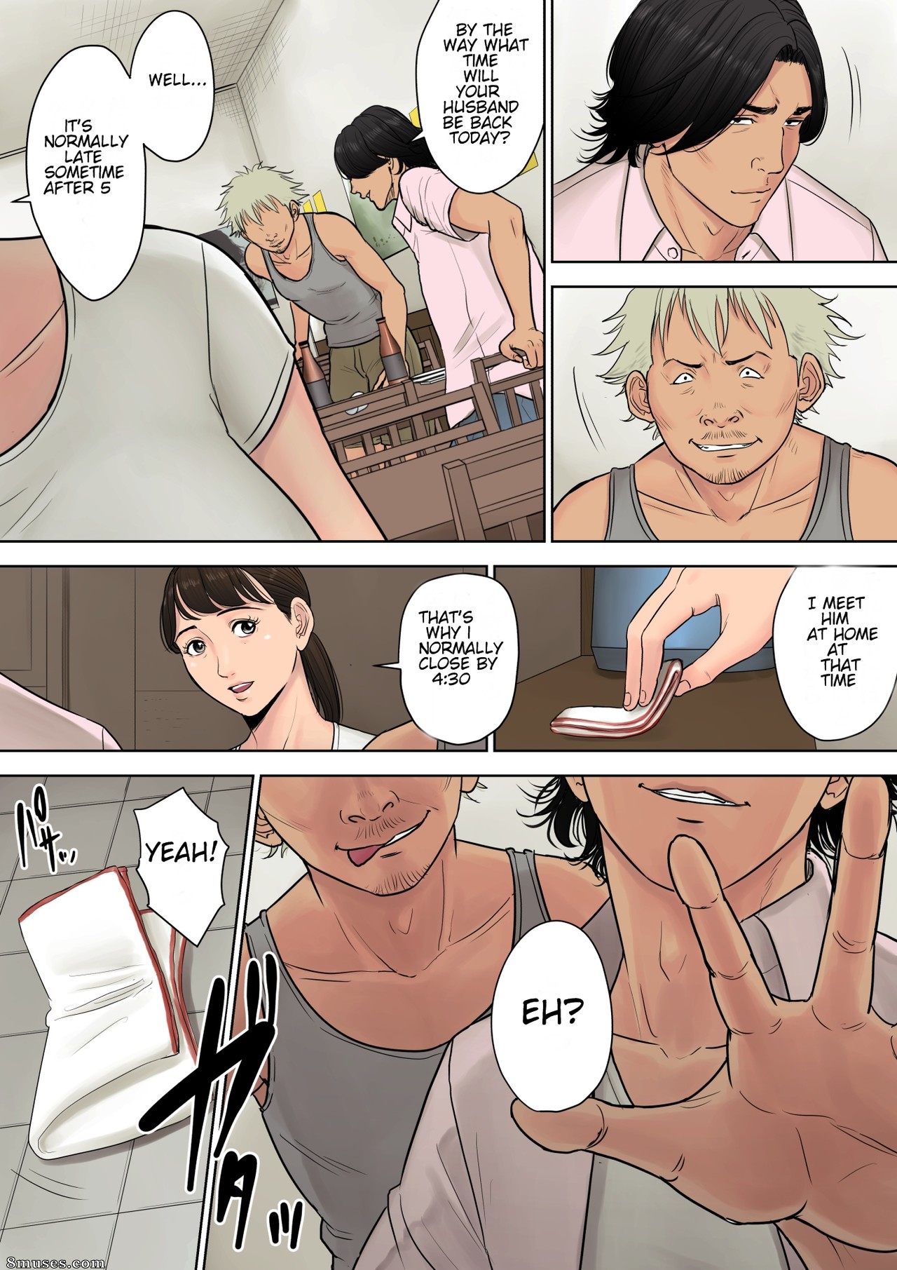 Tamagou - Tokai kara Kita Otoko - Kowasareta Inaka Tsuma - Page 9