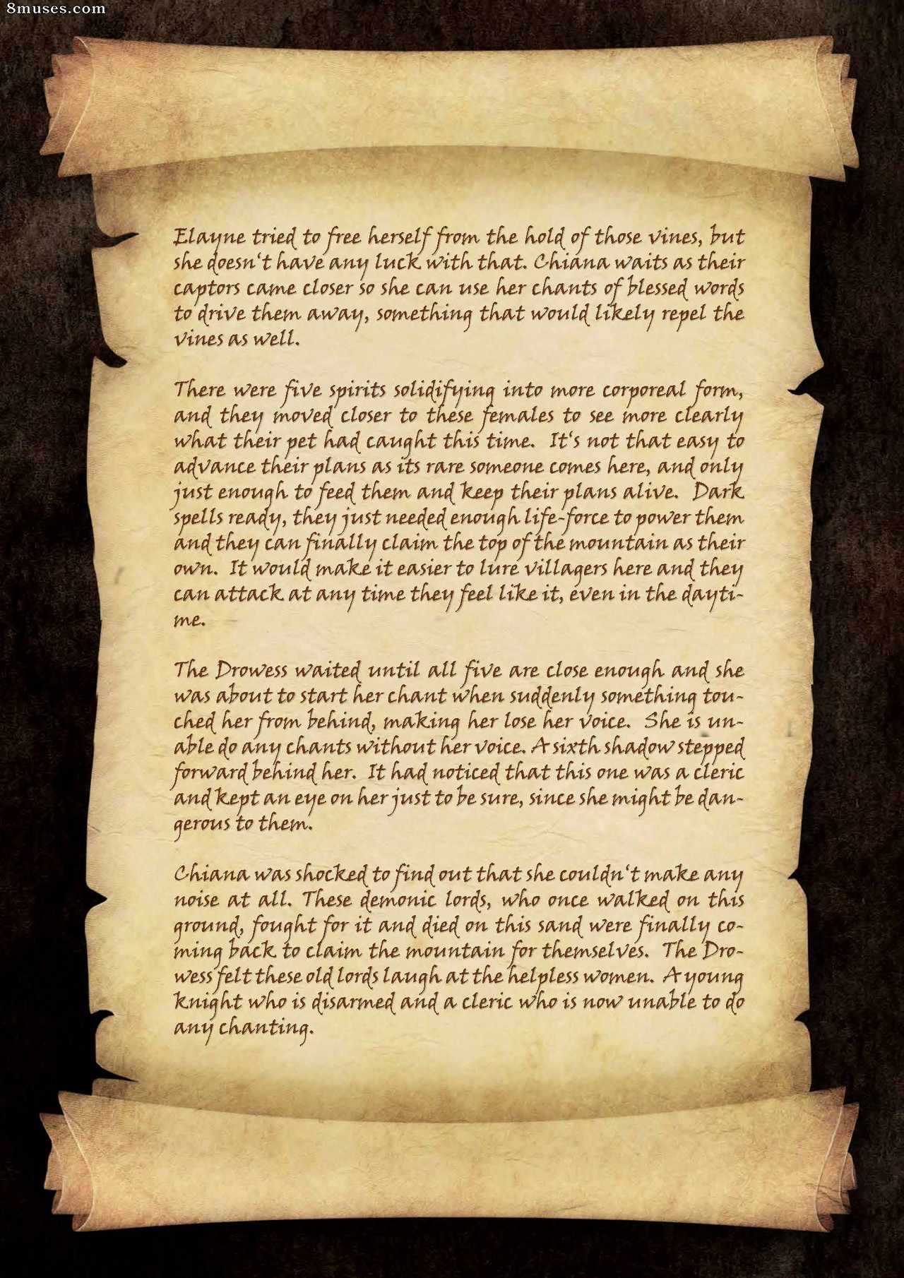 Knight Elayne - Forbidden Areas - Story - Page 25