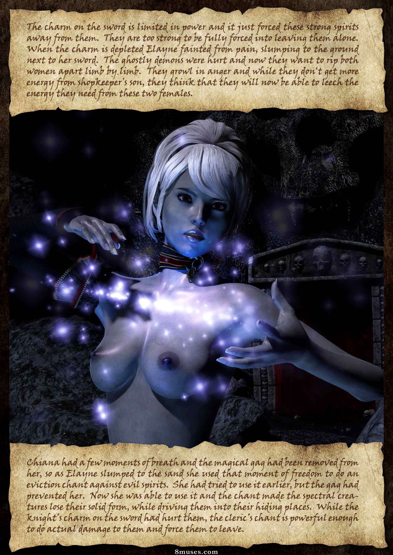 Knight Elayne - Forbidden Areas - Story - Page 52