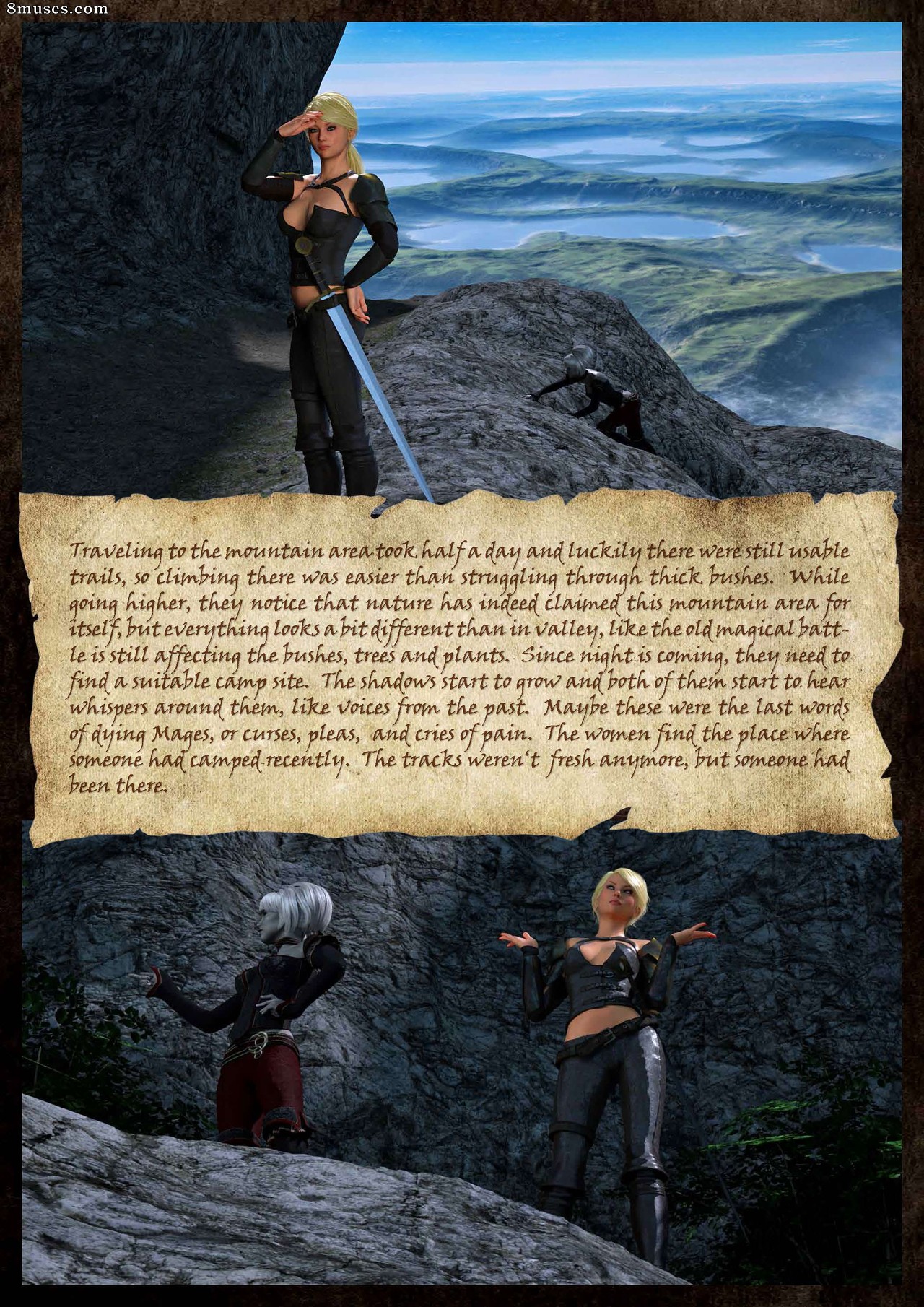 Knight Elayne - Forbidden Areas - Story - Page 5