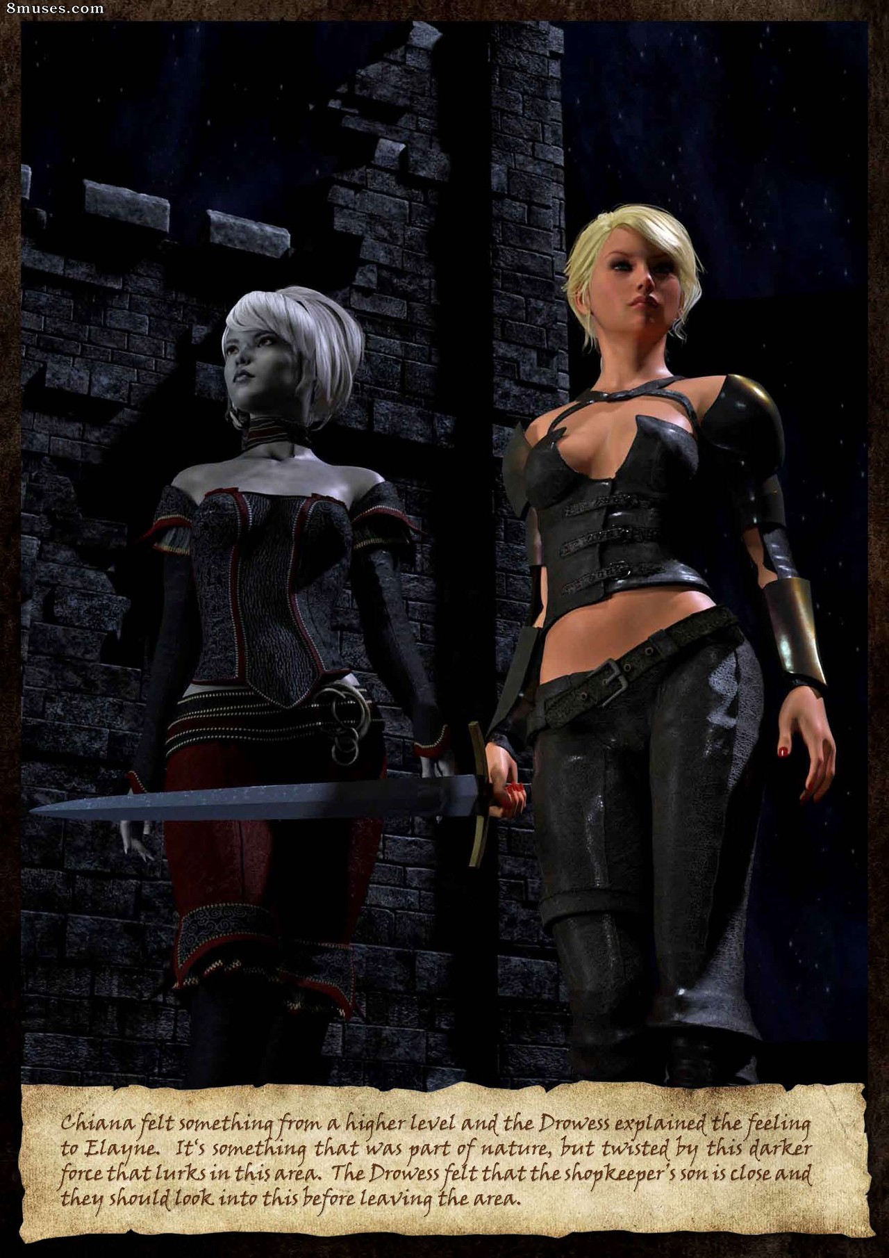 Knight Elayne - Forbidden Areas - Story - Page 20
