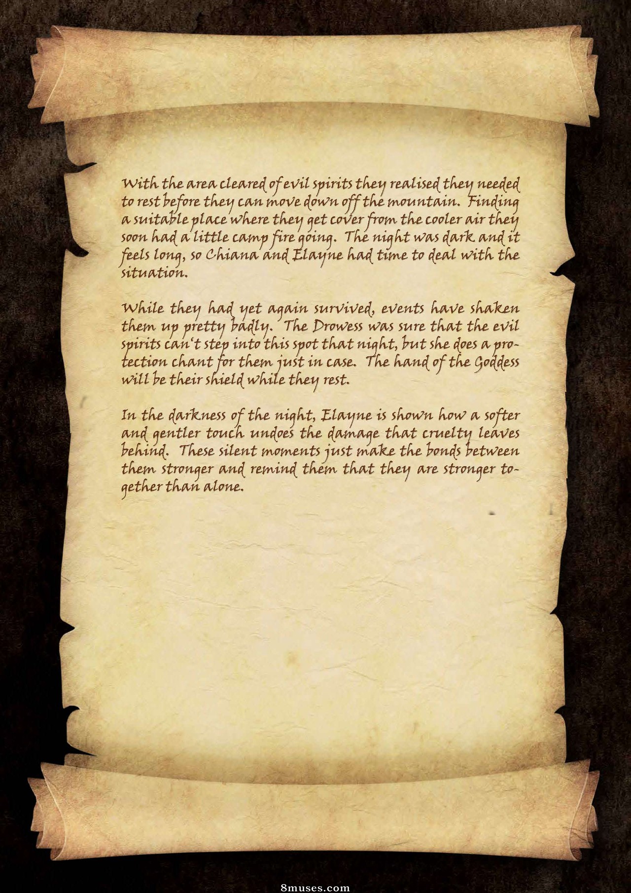 Knight Elayne - Forbidden Areas - Story - Page 54