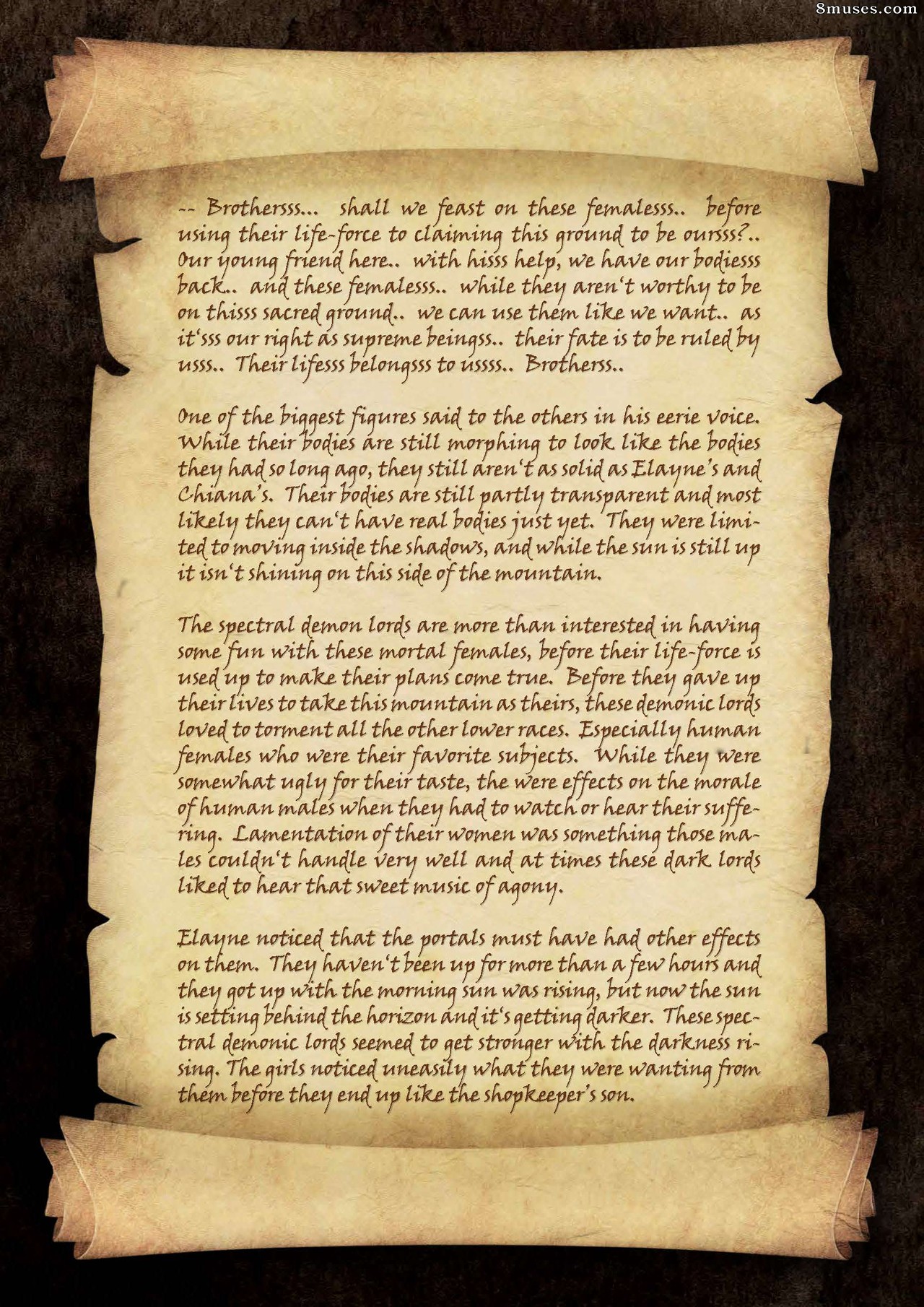 Knight Elayne - Forbidden Areas - Story - Page 26