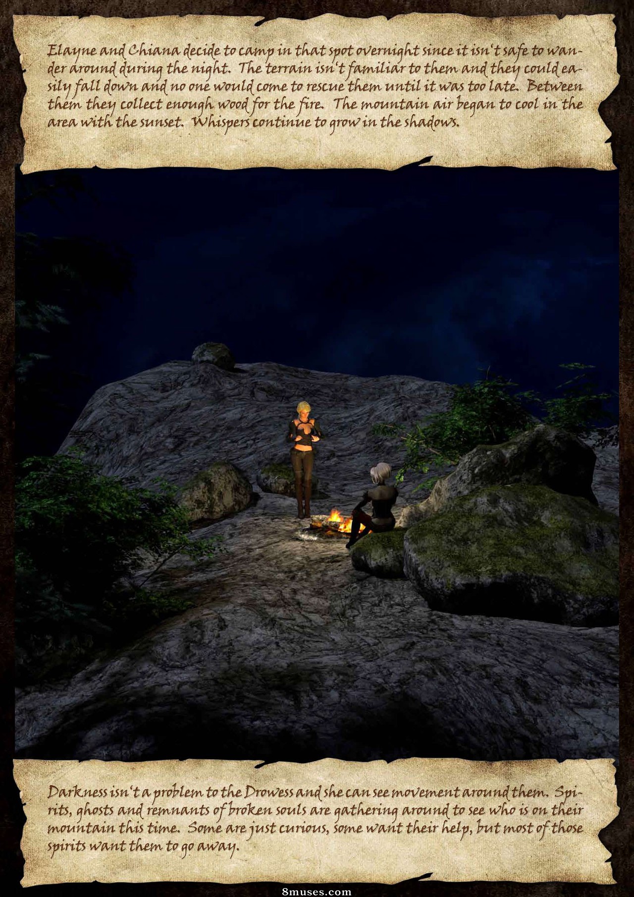 Knight Elayne - Forbidden Areas - Story - Page 6