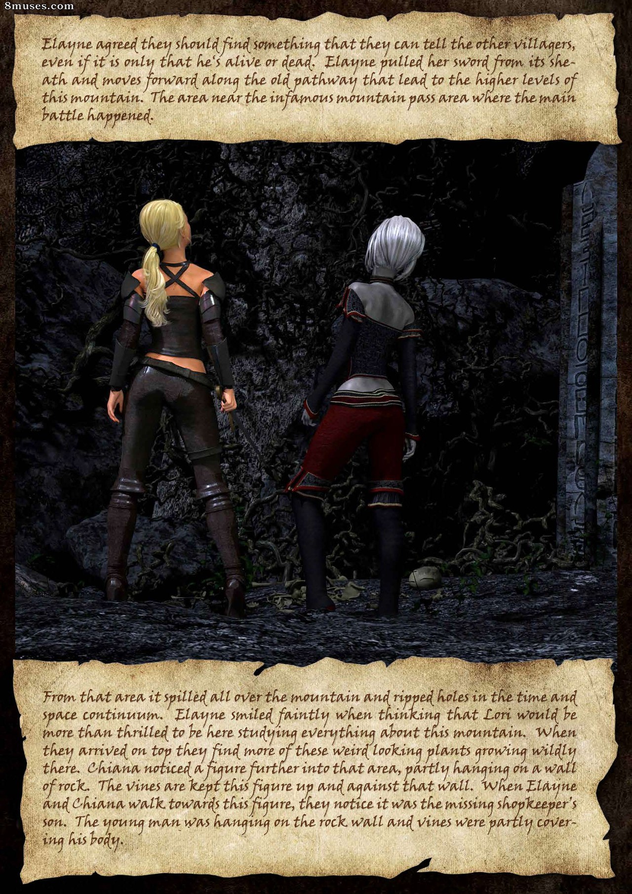 Knight Elayne - Forbidden Areas - Story - Page 21