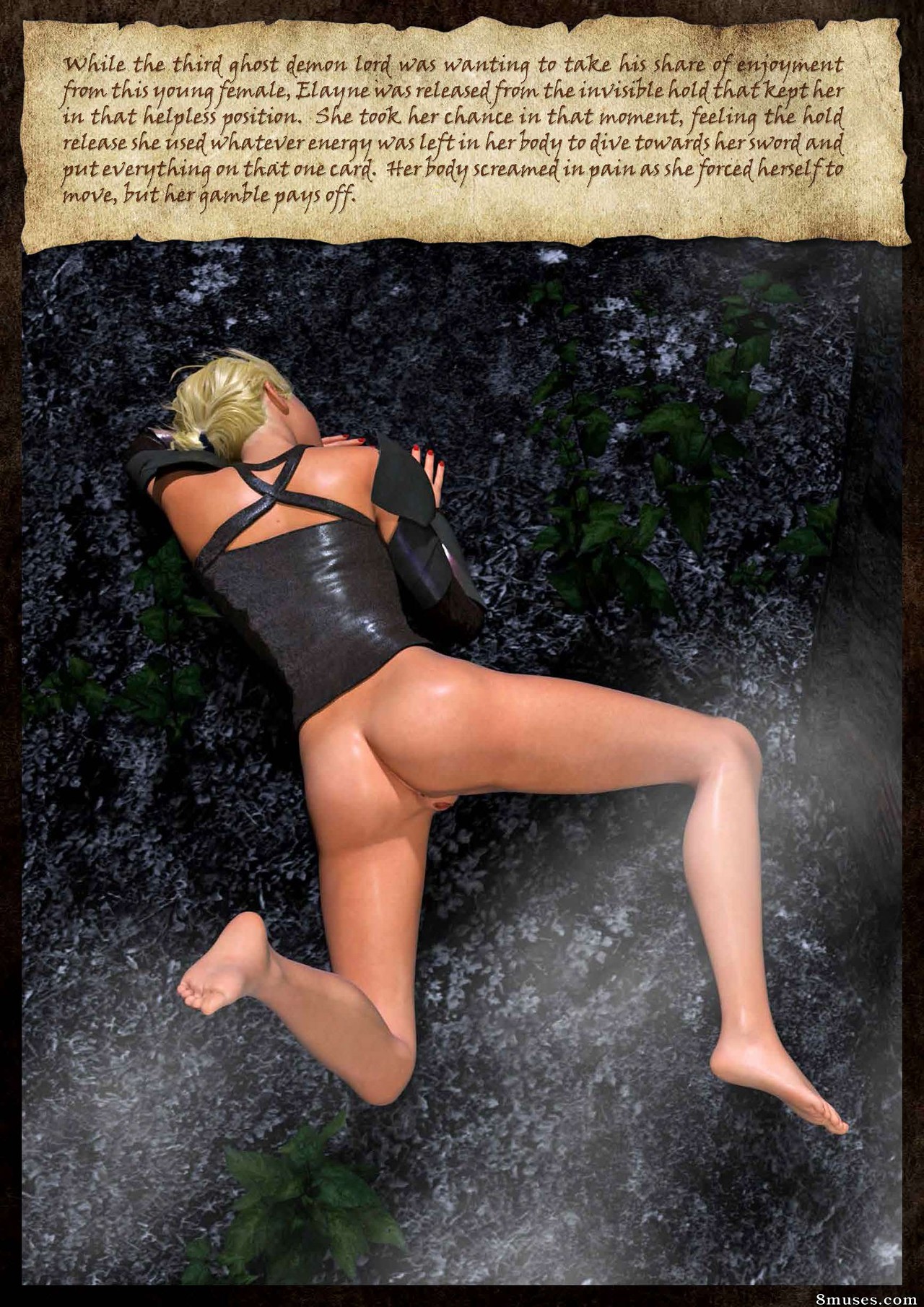 Knight Elayne - Forbidden Areas - Story - Page 50