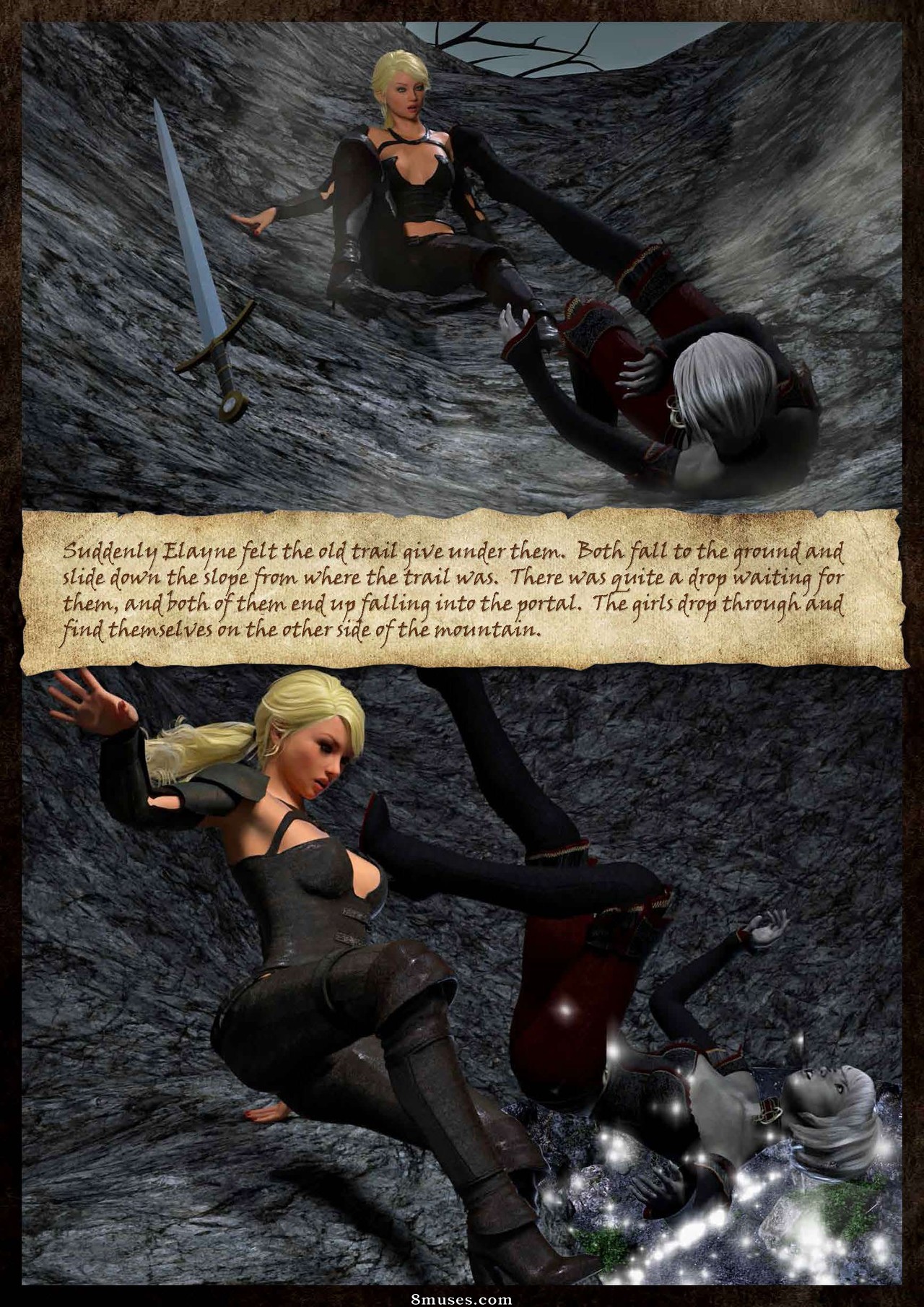 Knight Elayne - Forbidden Areas - Story - Page 18