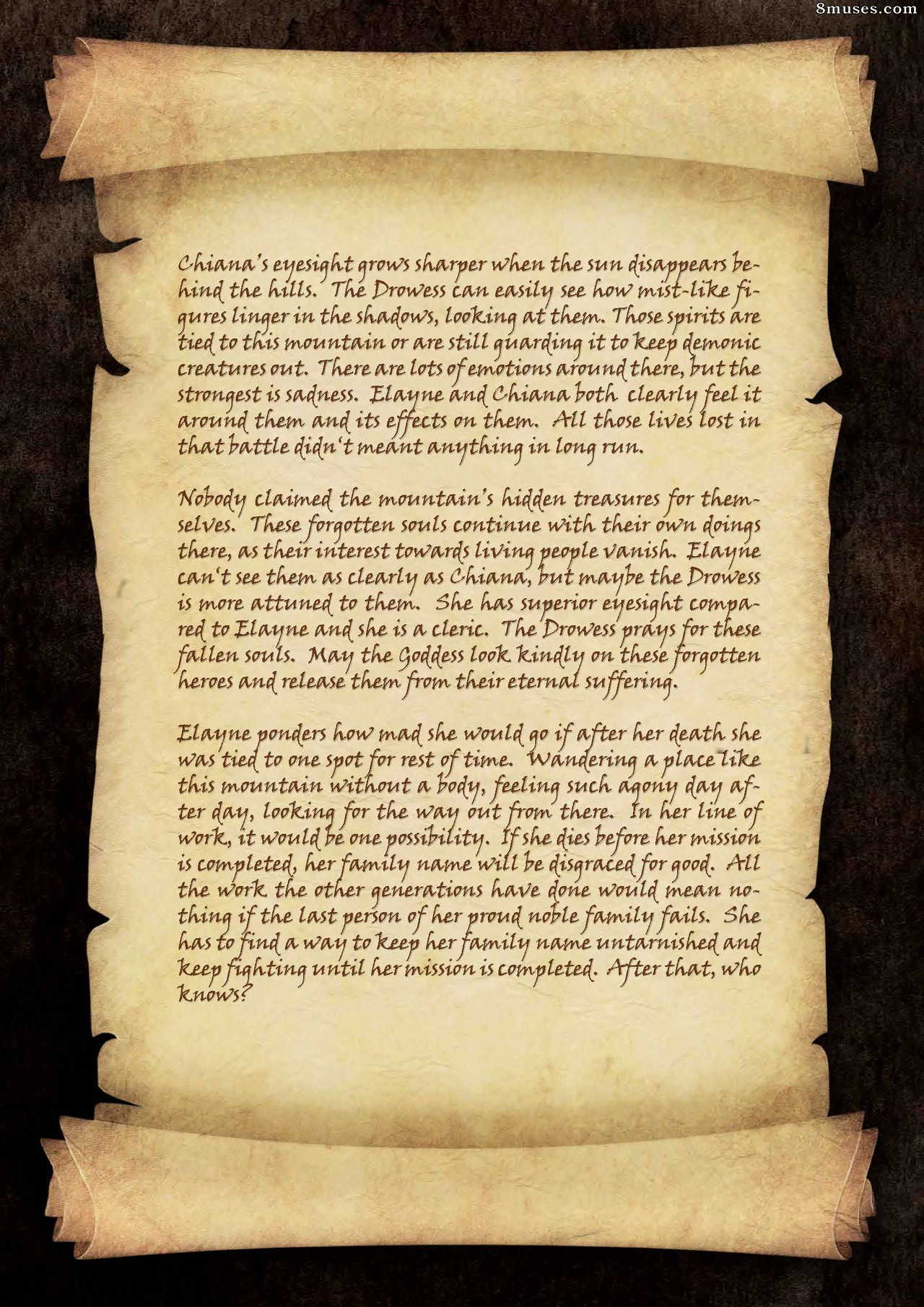 Knight Elayne - Forbidden Areas - Story - Page 7