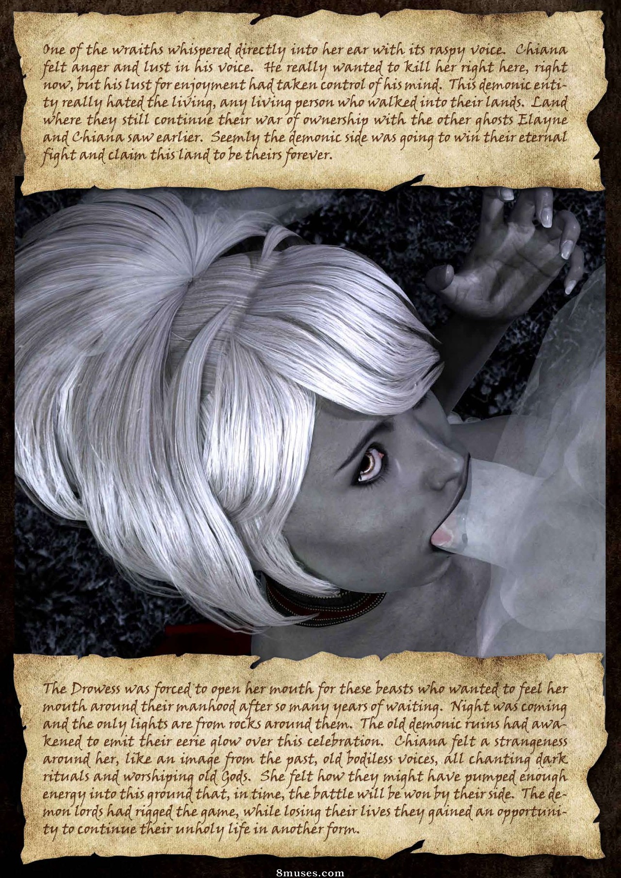 Knight Elayne - Forbidden Areas - Story - Page 37