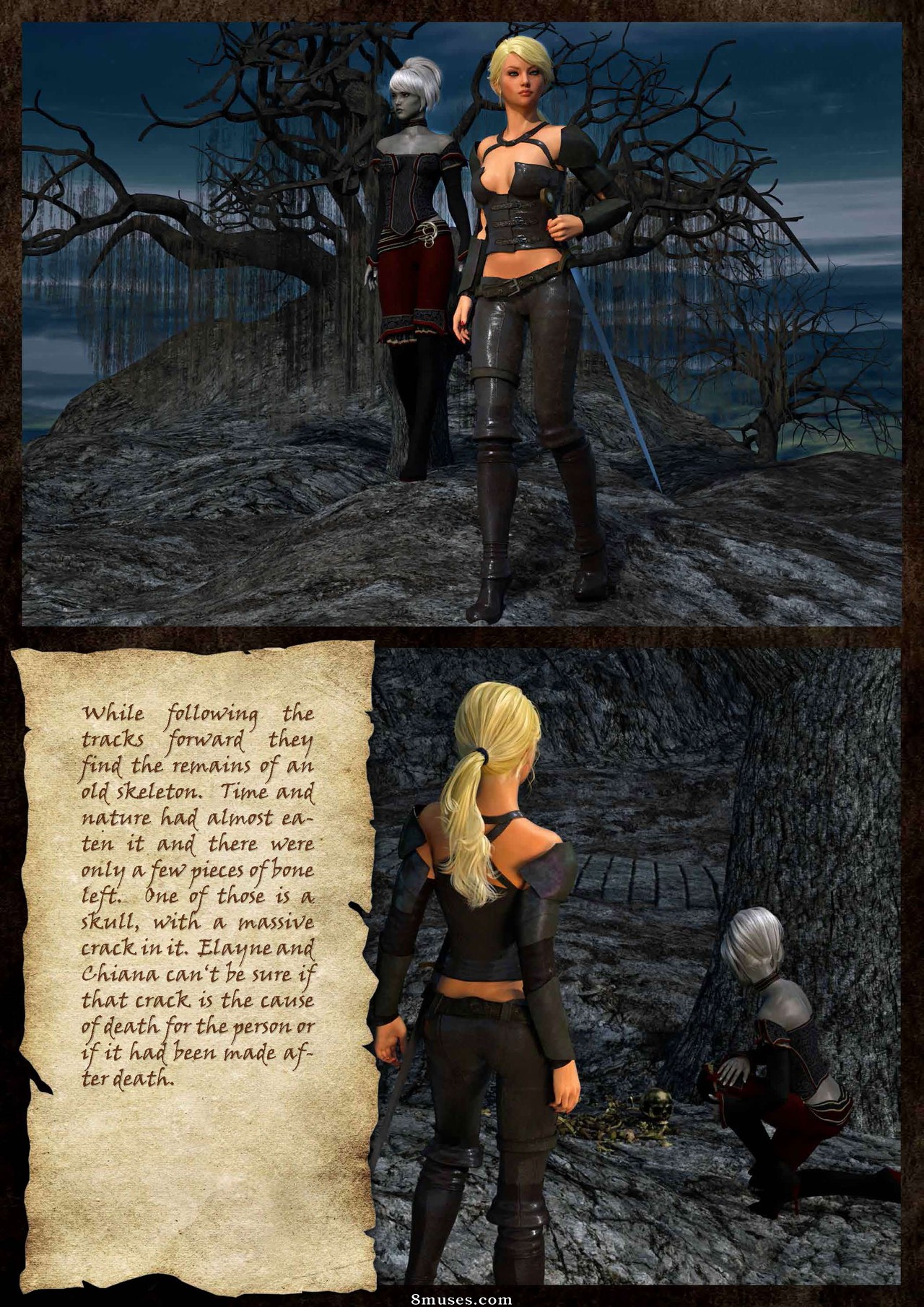 Knight Elayne - Forbidden Areas - Story - Page 16