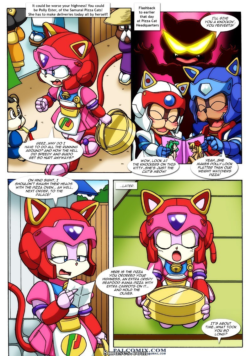PalComix Comics - Samurai Pizza Cats - Página 3