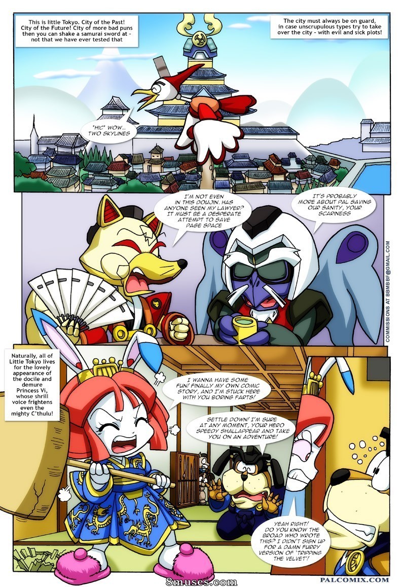PalComix Comics - Samurai Pizza Cats - Página 2