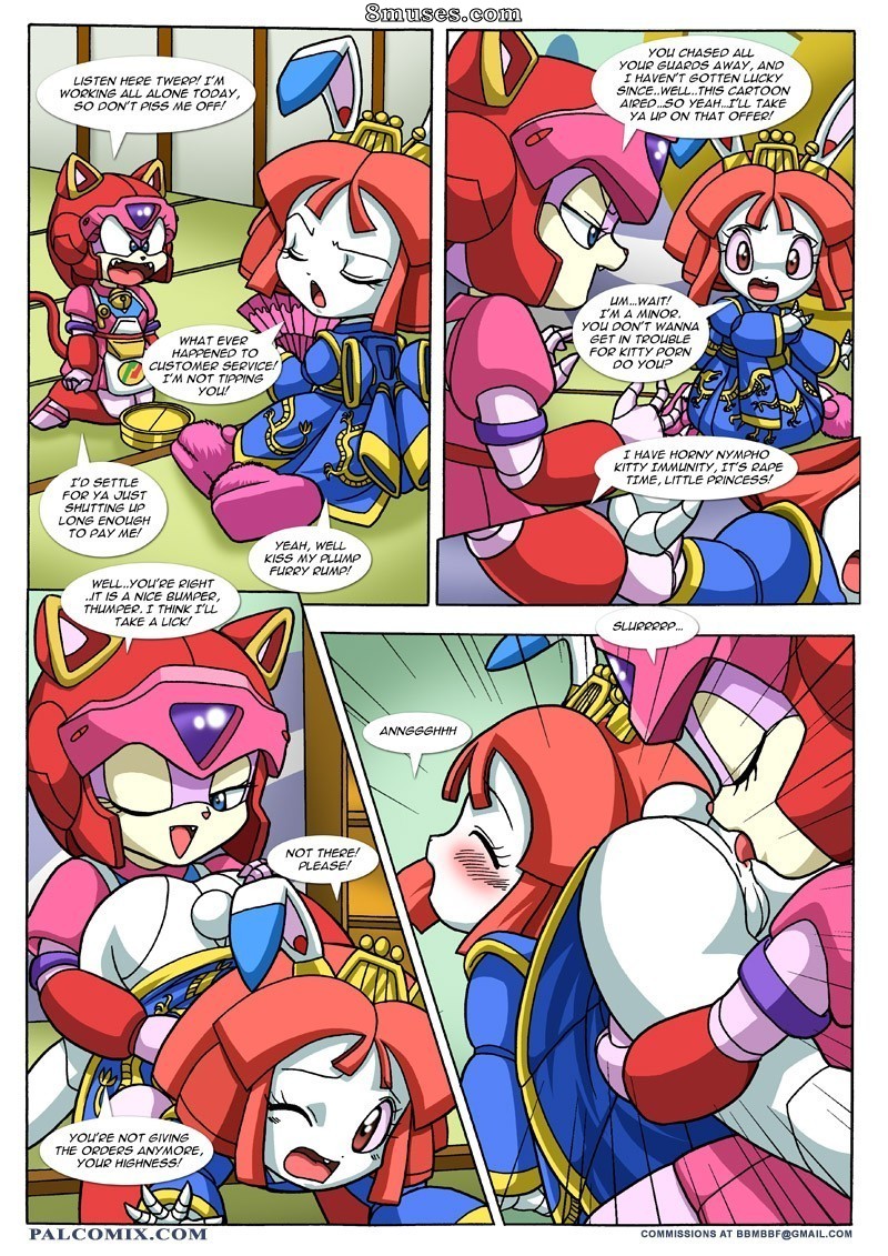 PalComix Comics - Gatos de pizza samurai - Página 4