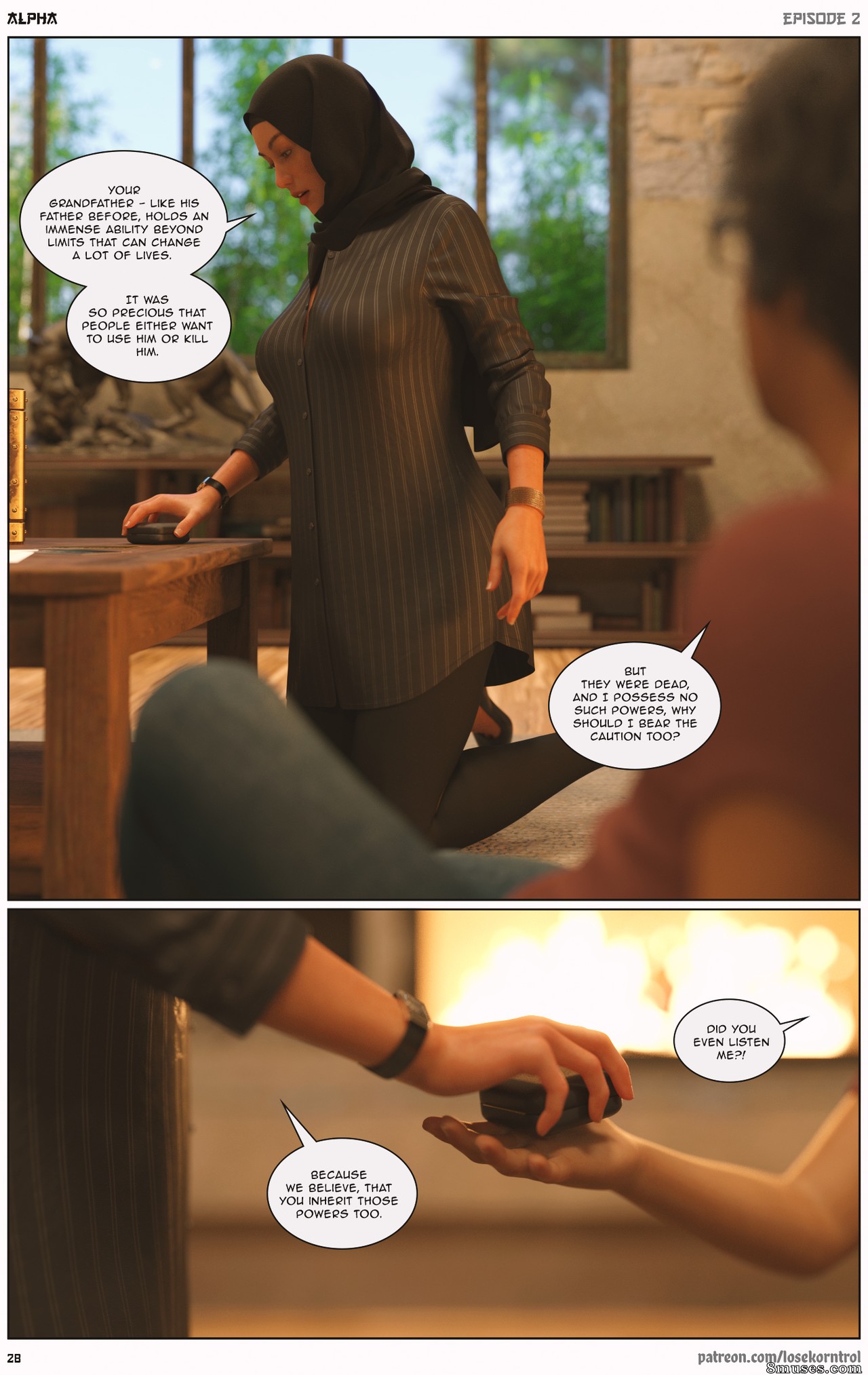 Page 29 | Various-Authors/Hijab-3DX-LoseKorntrol/Alpha/Issue-2 | 8muses -  Sex Comics