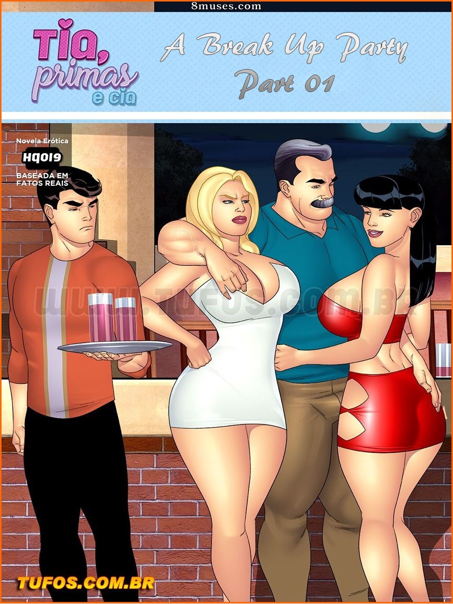 Tia, primas e cia - Inglês - Edição 19 - Uma festa de despedida - Parte 01 - Página 1