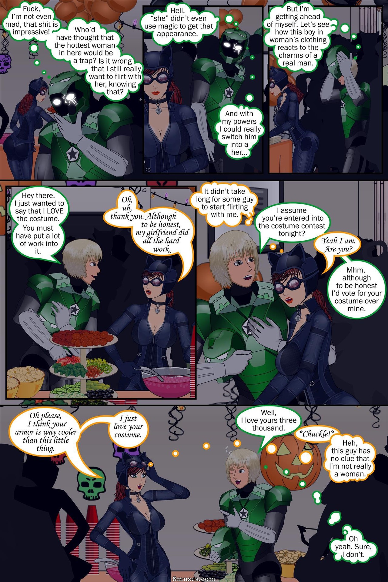 Sapphirefoxx - Halloween Switch - Girls Night Out - Page 17