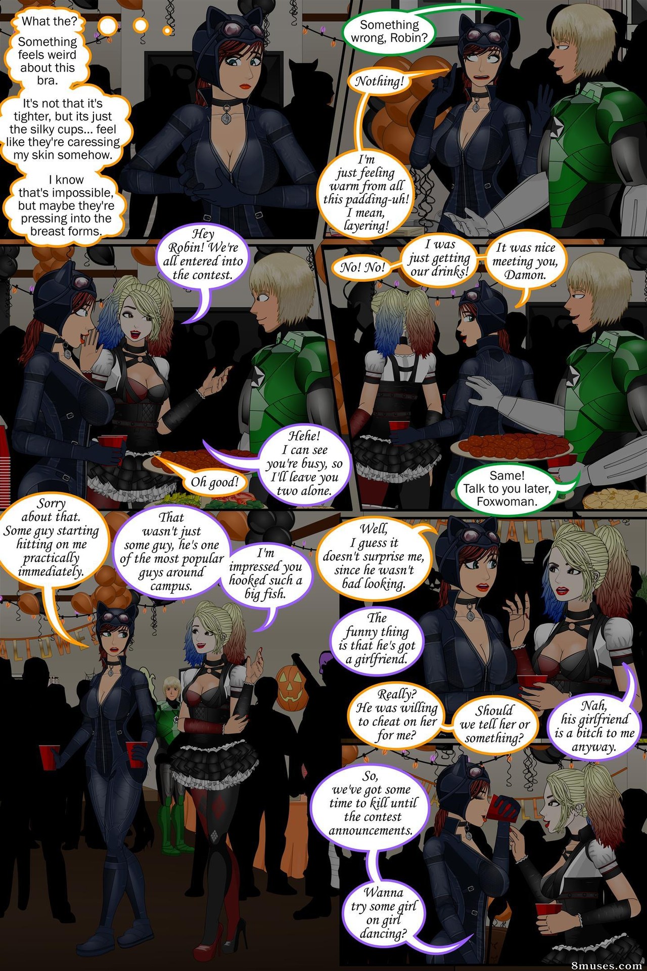 Sapphirefoxx - Halloween Switch - Girls Night Out - Page 19
