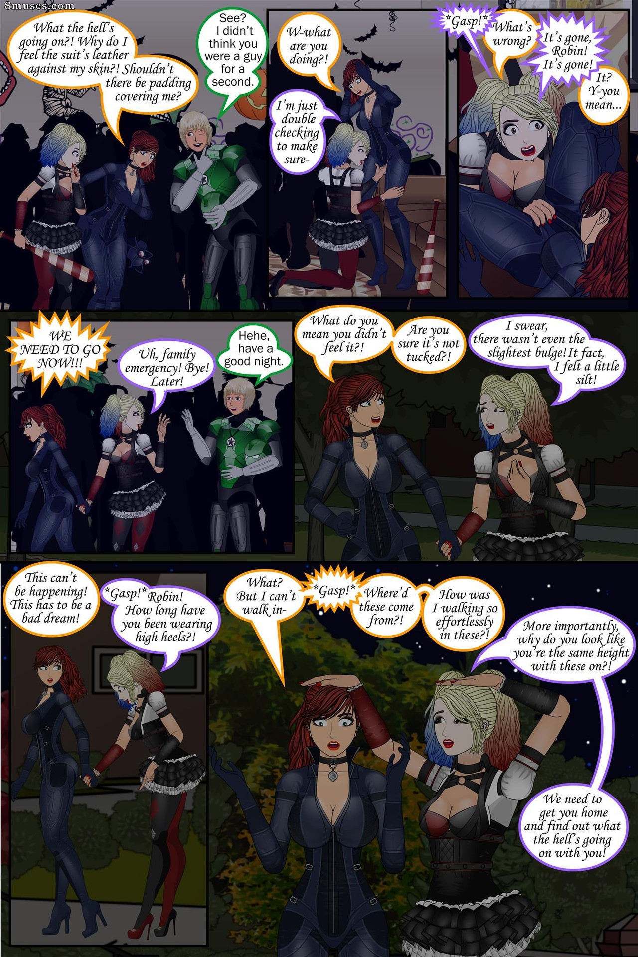 Sapphirefoxx - Halloween Switch - Girls Night Out - Page 25