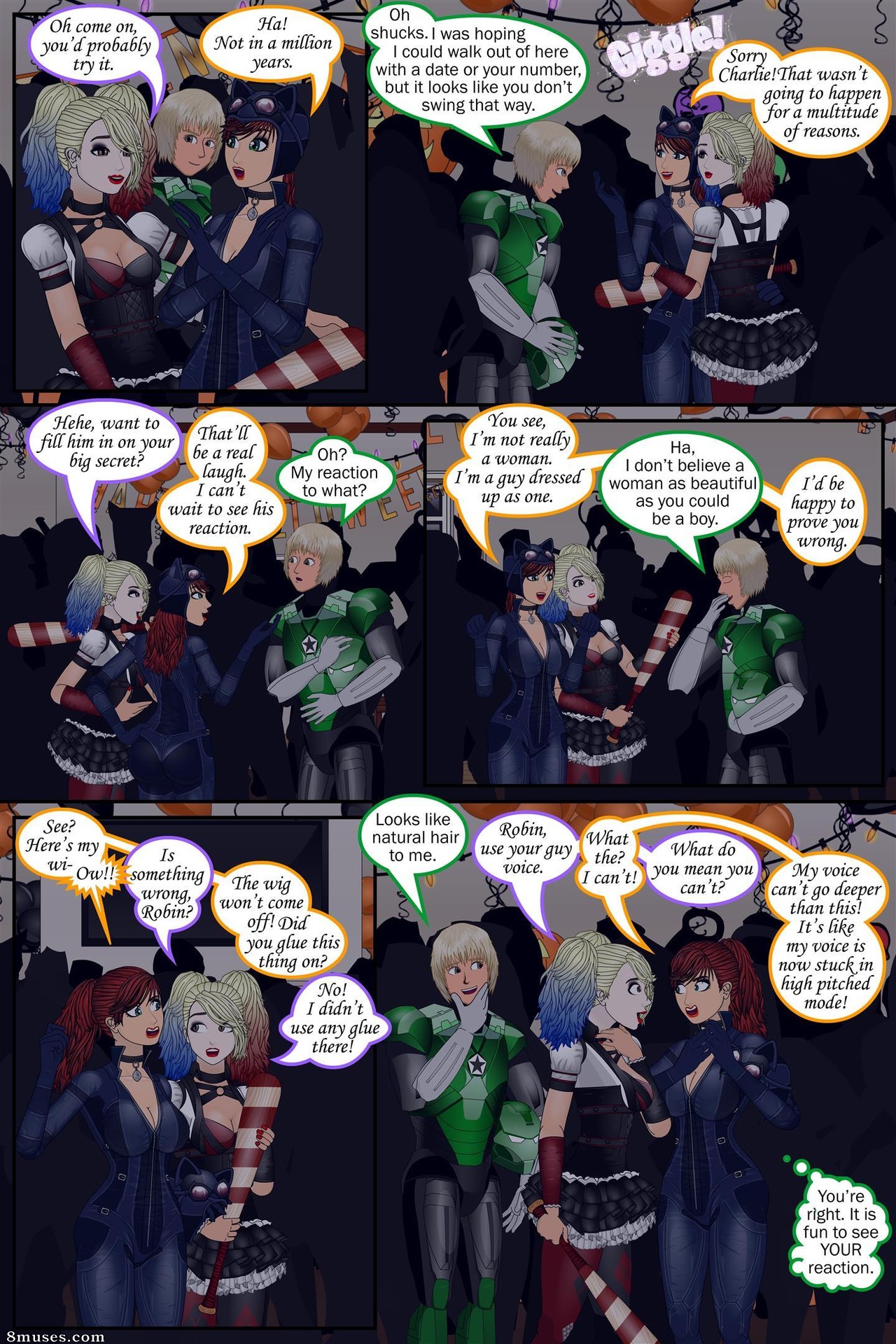 Sapphirefoxx - Halloween Switch - Girls Night Out - Page 24