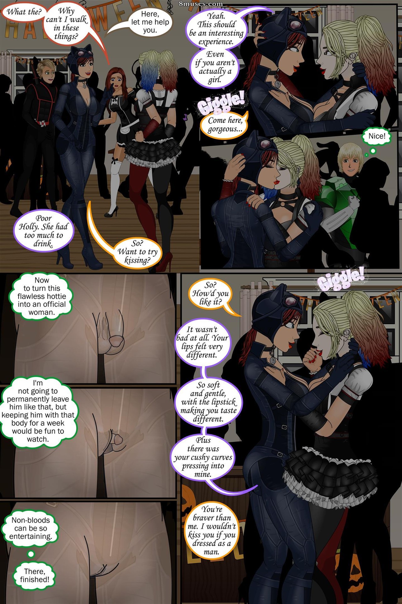 Sapphirefoxx - Halloween Switch - Girls Night Out - Page 23