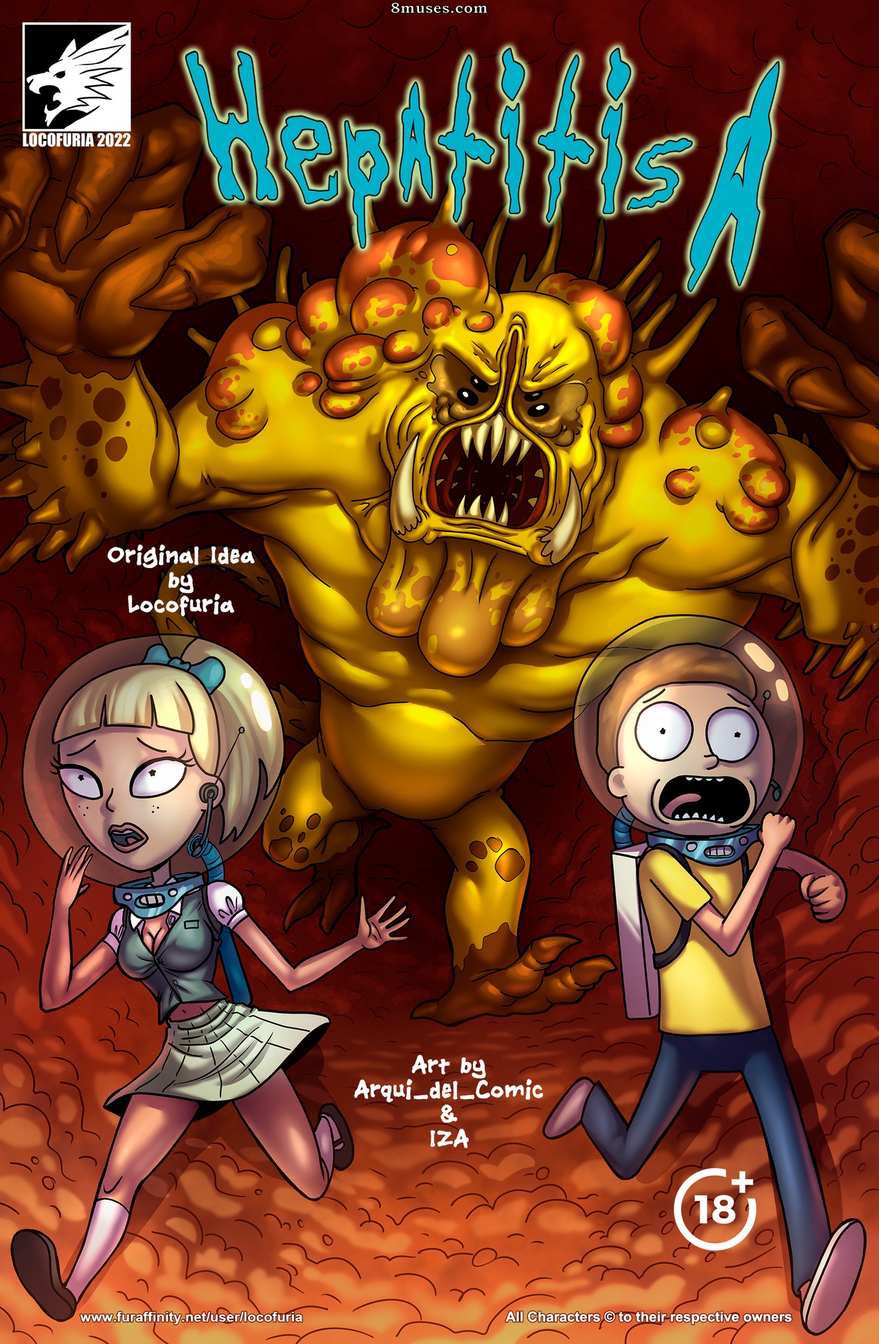 Locofuria Comics - Hépatite A - Page 1