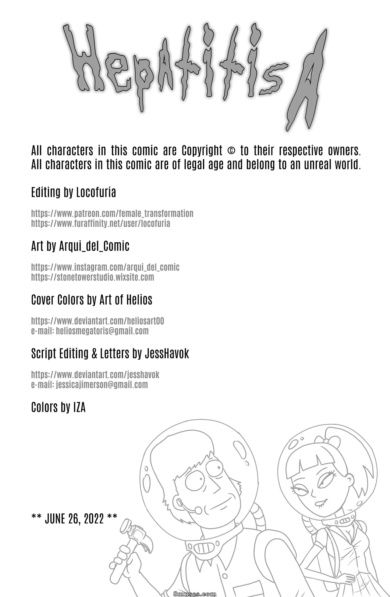 Locofuria Comics - Hepatitis A - Página 3