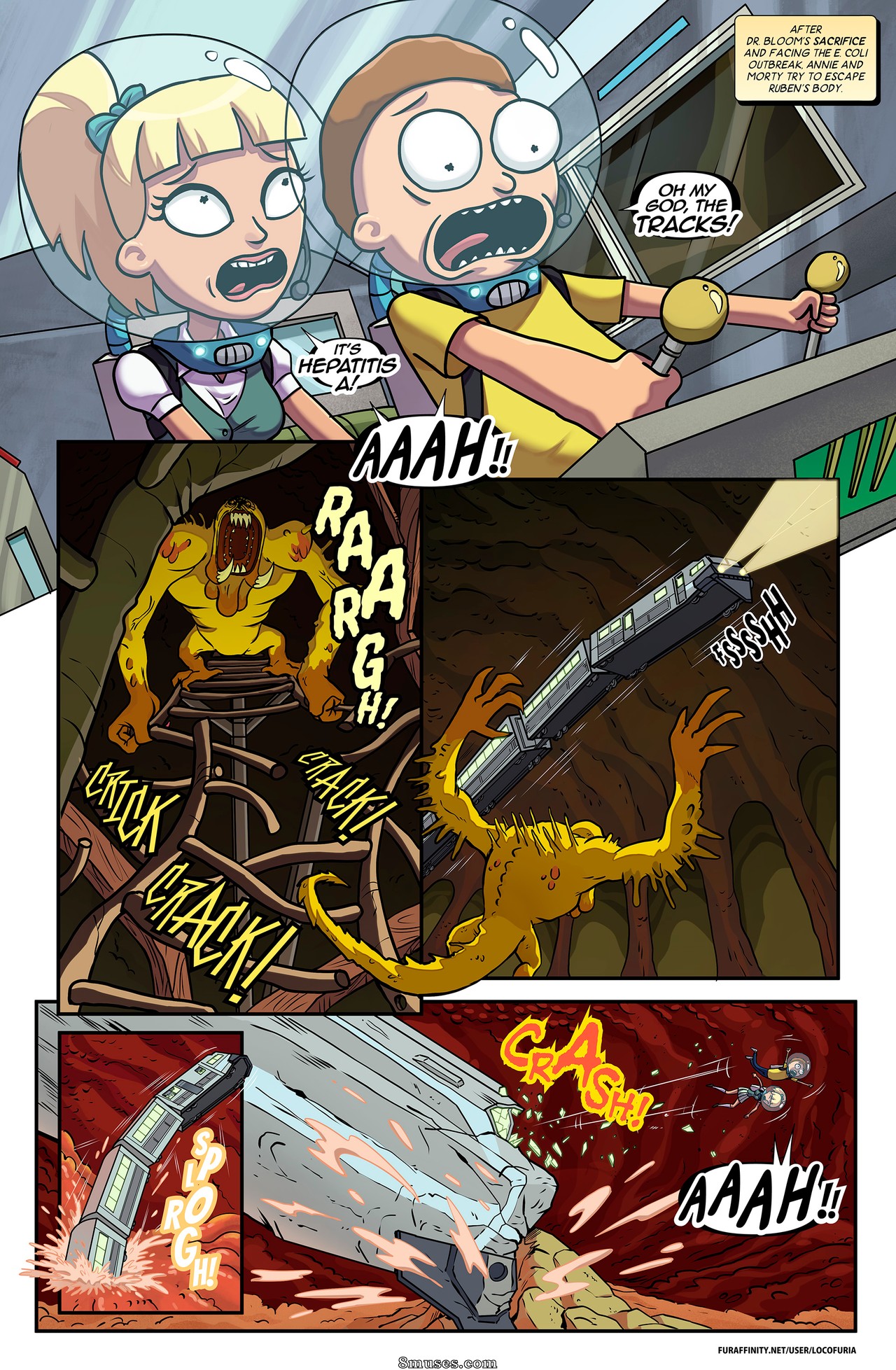 Locofuria Comics - Hepatitis A - Página 4