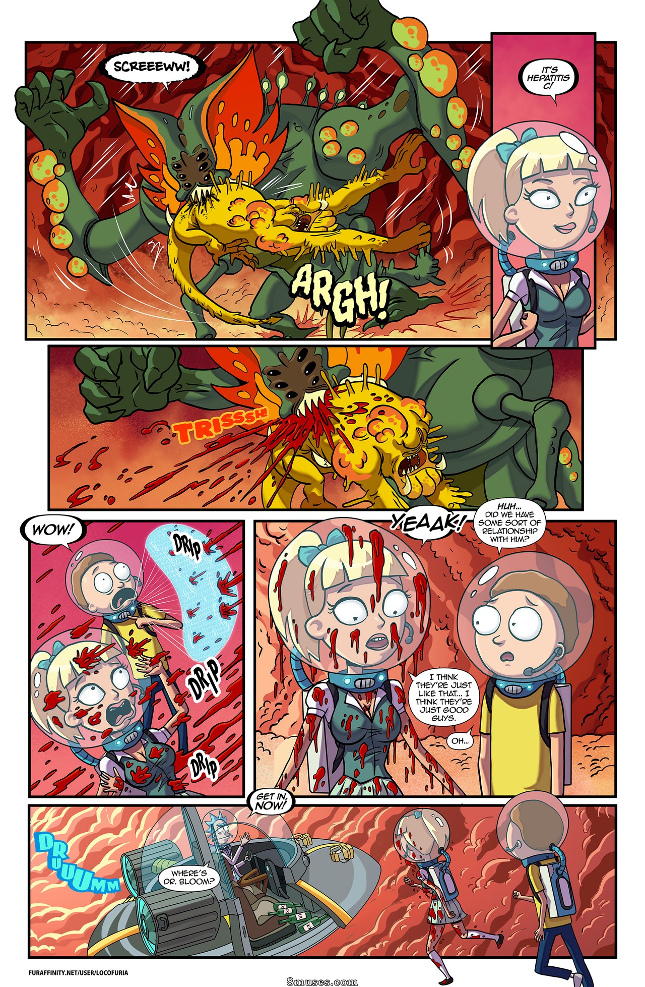 Locofuria Comics - Hepatitis A - Página 6