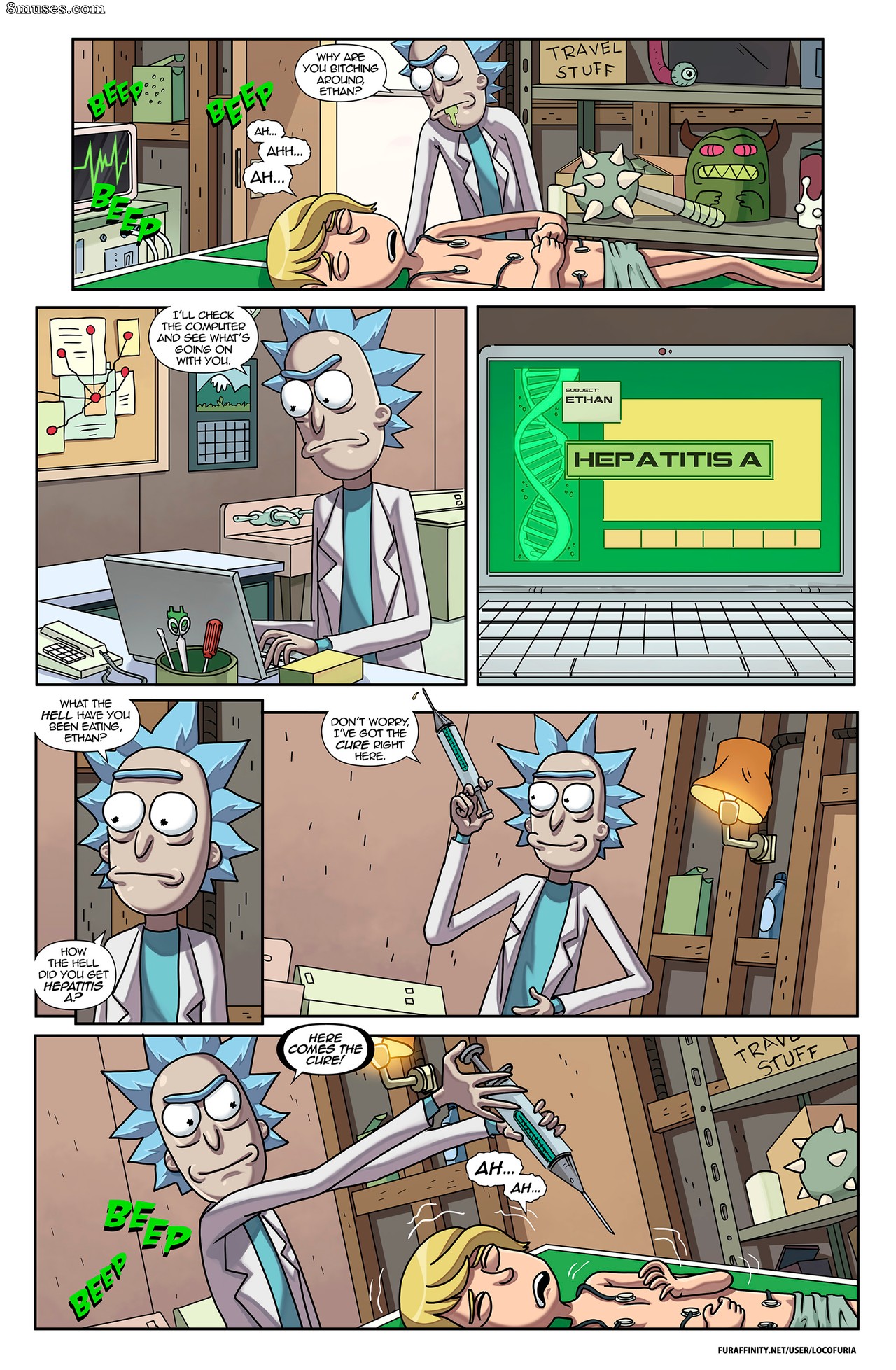 Locofuria Comics - Hepatitis A - Página 20