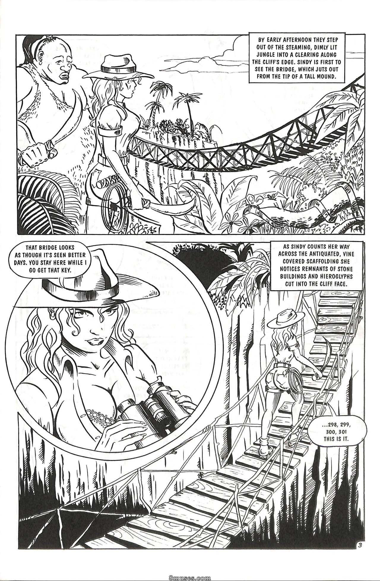 Page 6 | EROS-Comics/Sindy-Anna-Moans-Quest-For-the-Golden-Dildo/Issue-1 |  8muses - Sex Comics