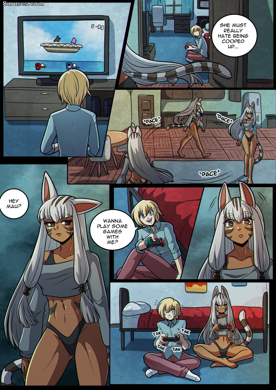 Kinkymation Comics - Mau está inquieto - Página 6