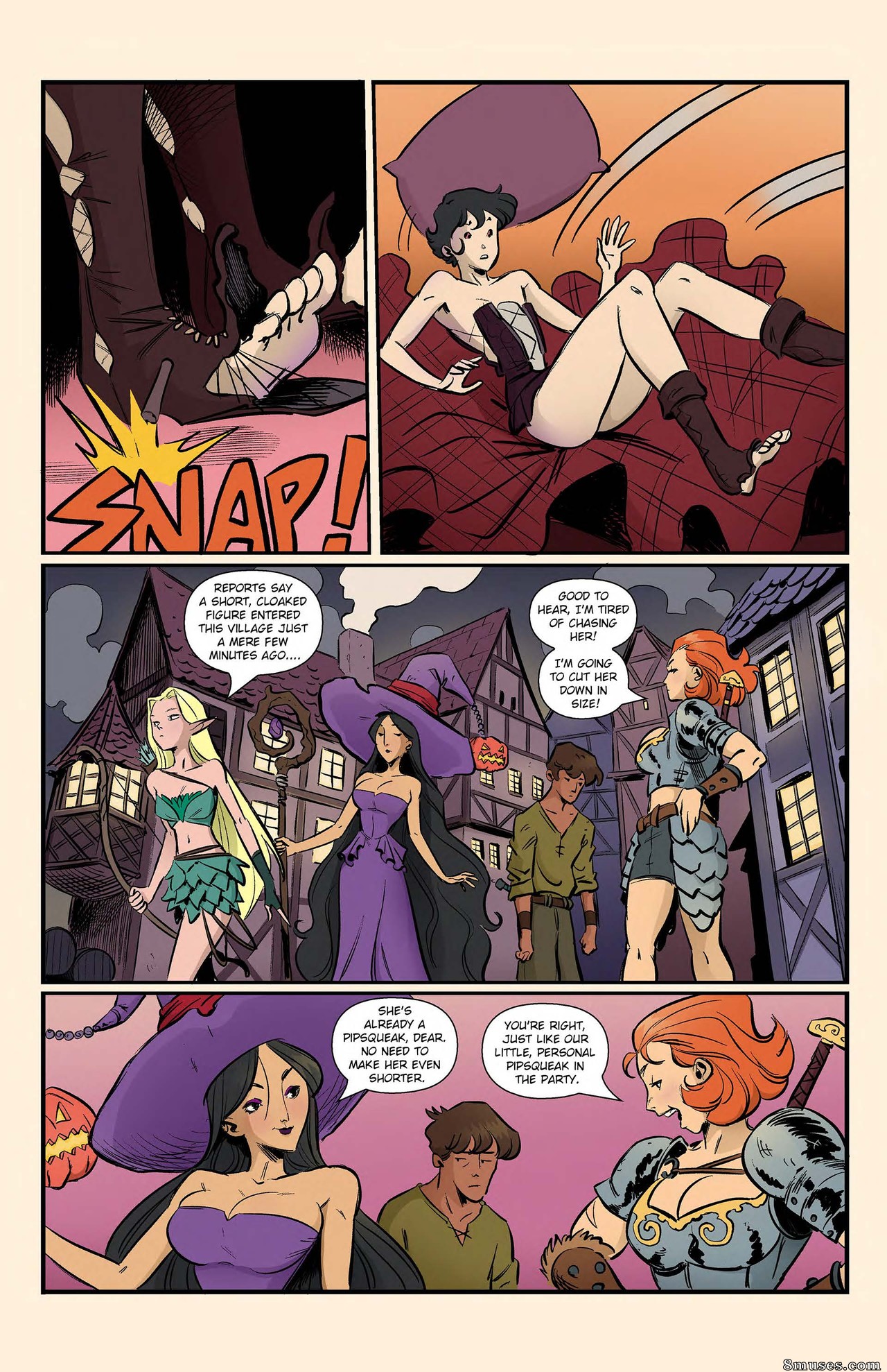 Page 8 | Giantess-Fan-Comics/Tavern-Inn-and-OUT/Issue-1 | 8muses - Sex  Comics