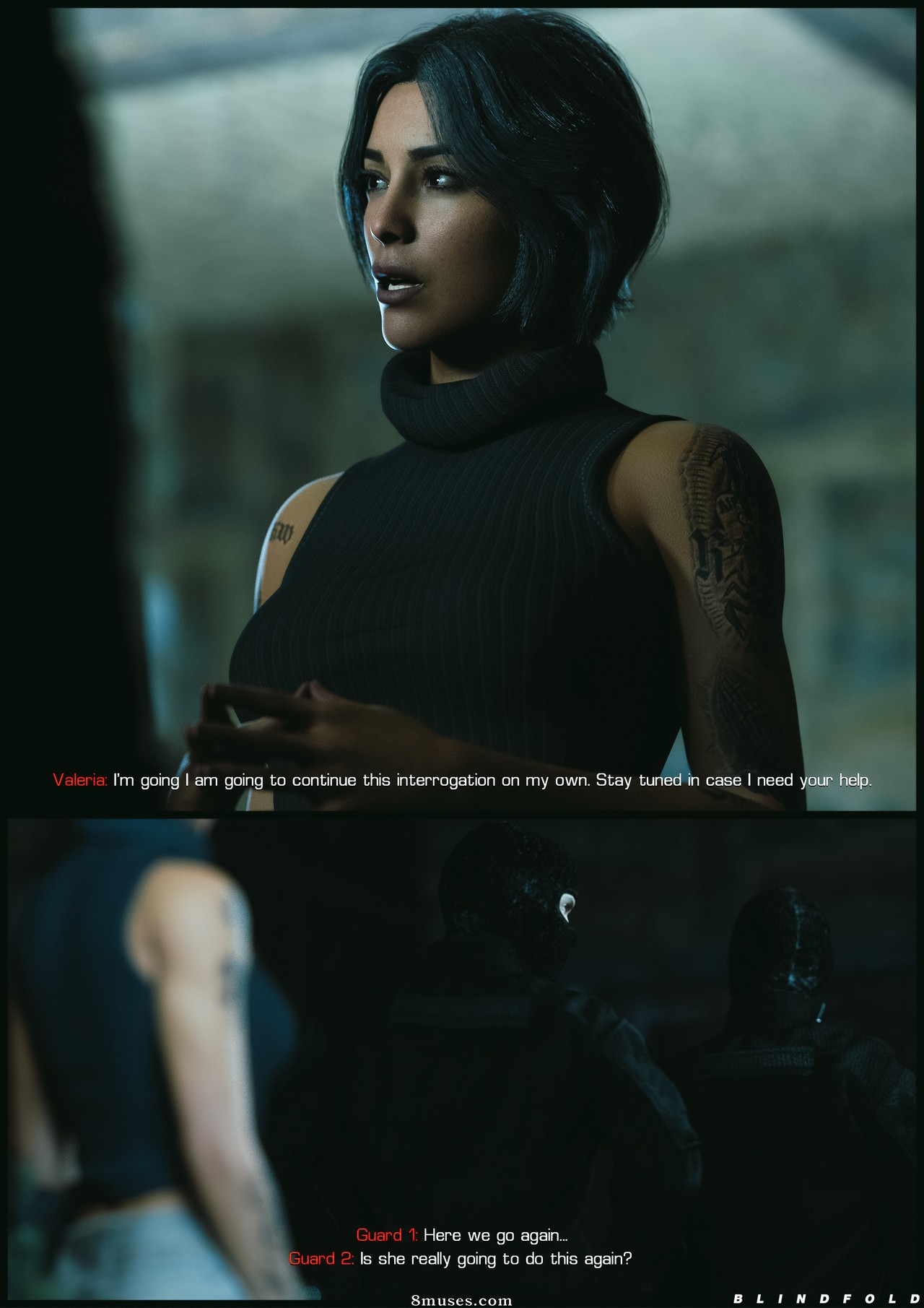 Blindfold - Valeria - Intimate Interrogatory - Page 8