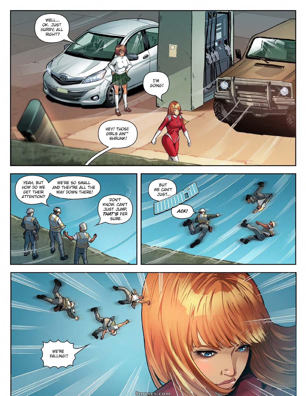 Giantess Fan Comics - AWA Impact Zone - Page 10