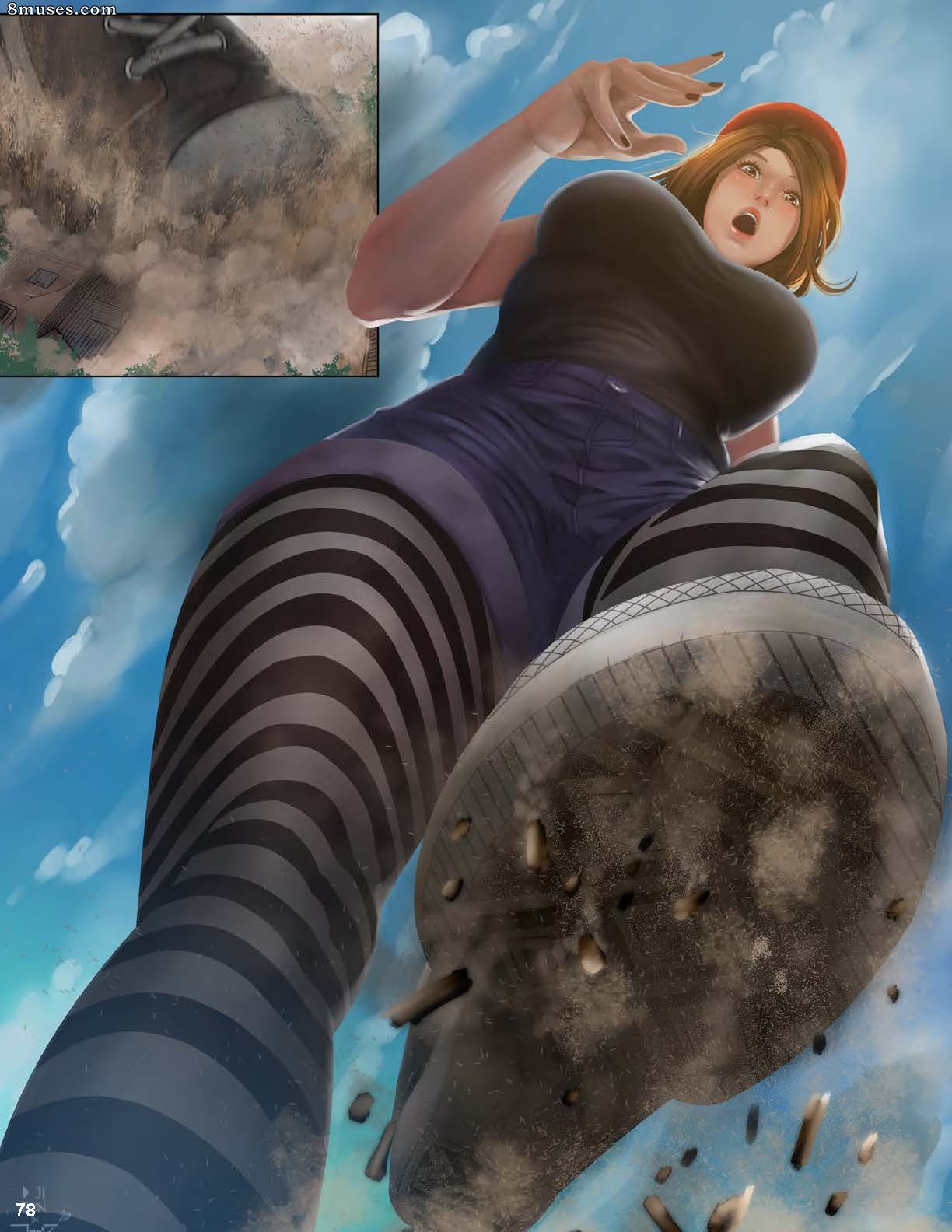 Giantess Fan Comics - AWA Impact Zone - Page 80
