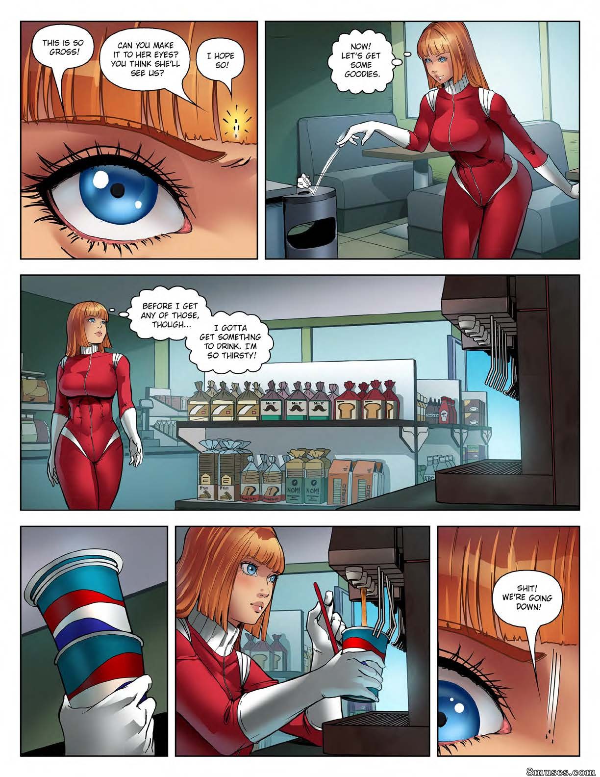 Giantess Fan Comics - AWA Impact Zone - Page 13