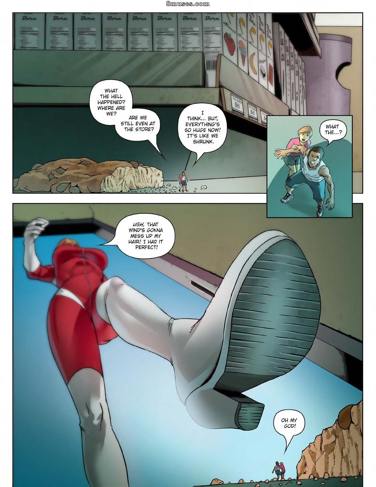 Giantess Fan Comics - AWA Impact Zone - Page 11