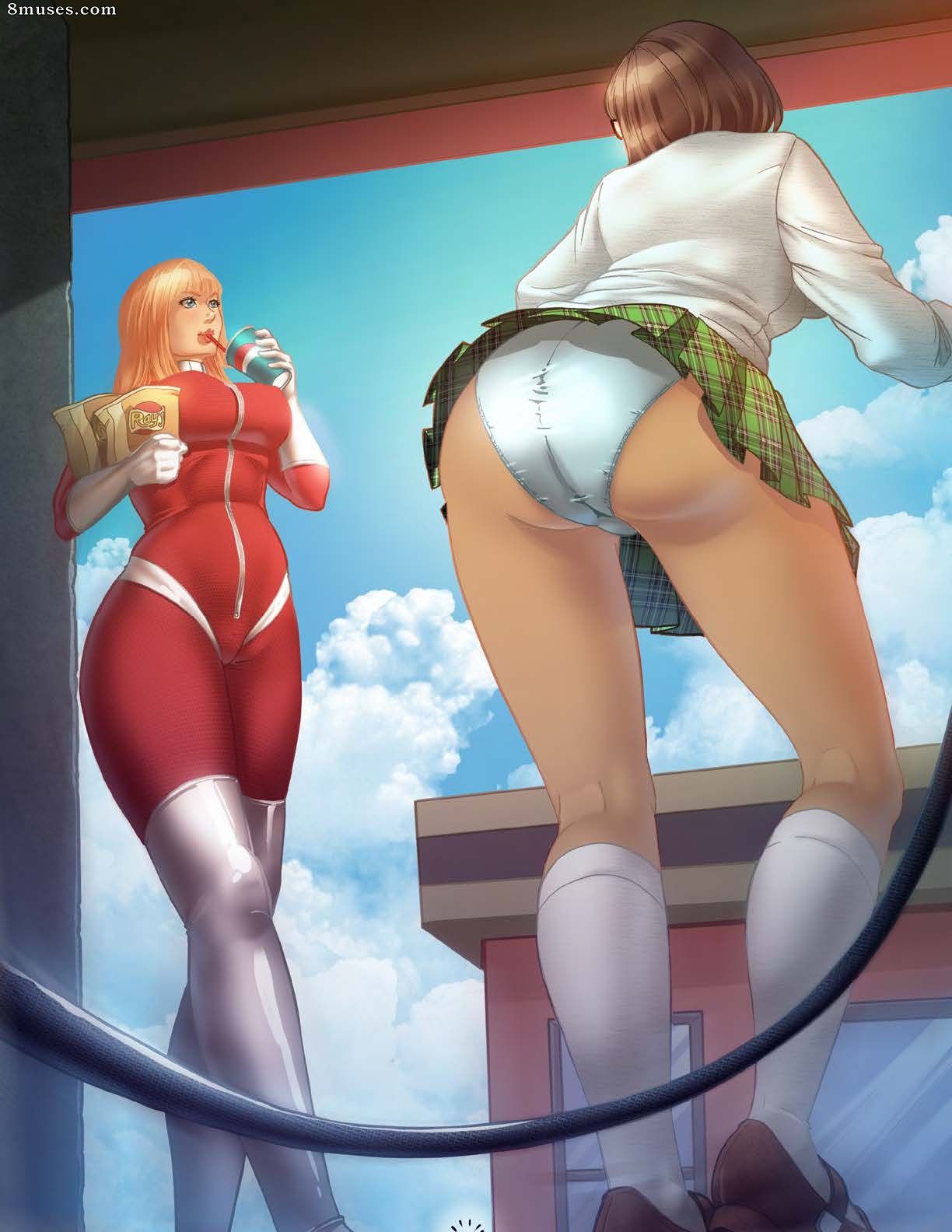 Giantess Fan Comics - AWA Impact Zone - Page 41