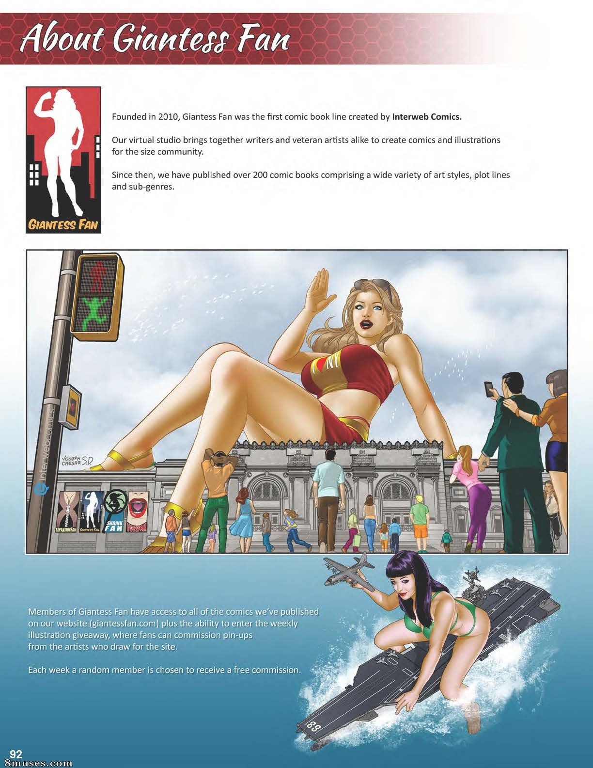 Giantess Fan Comics - AWA Impact Zone - Page 94