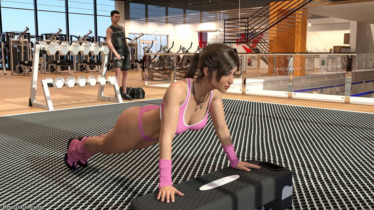 Lara's Gym Day - Text - Page 12